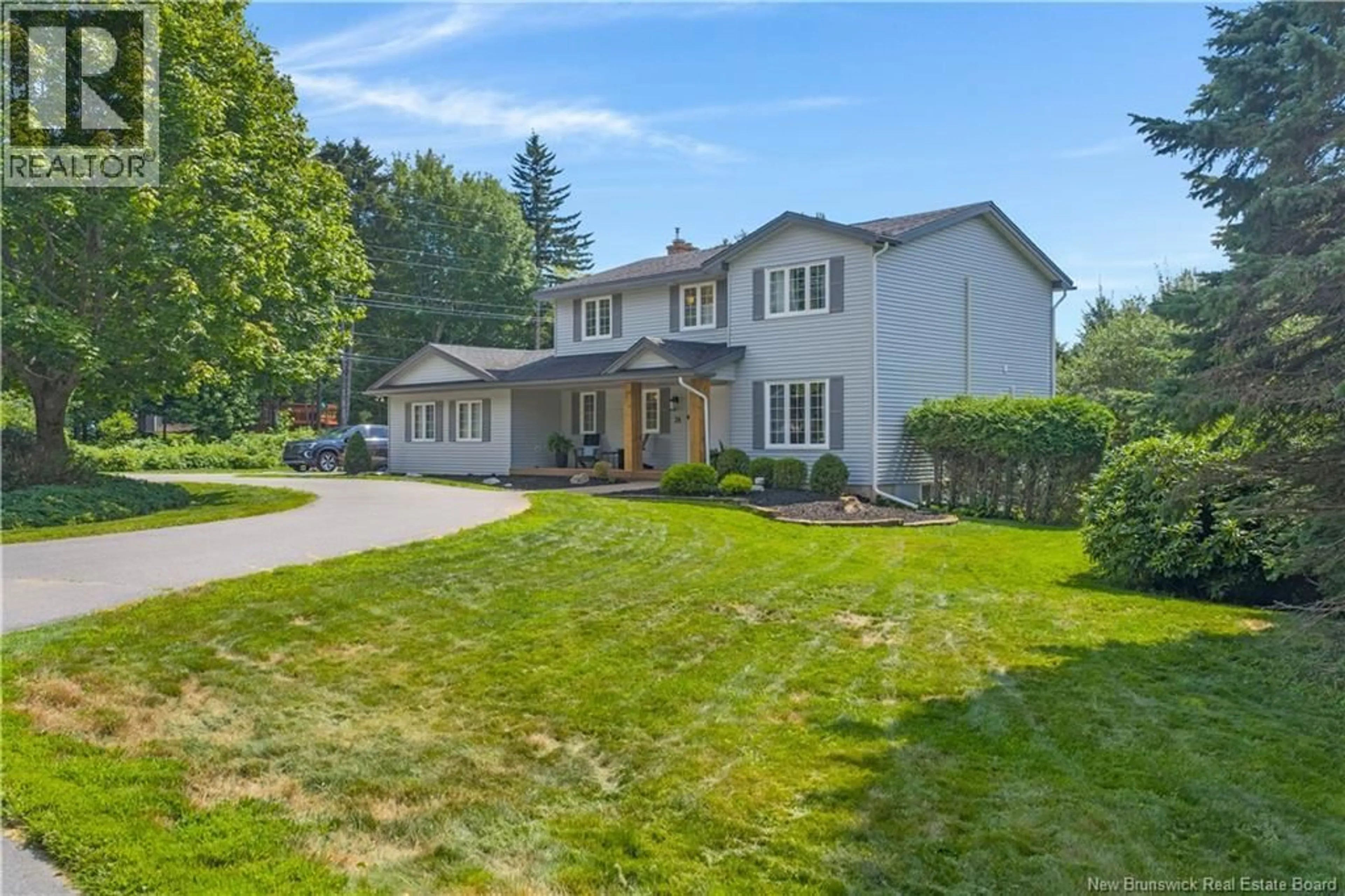 A pic from outside/outdoor area/front of a property/back of a property/a pic from drone, street for 78 HIGHLAND AVENUE, Rothesay New Brunswick E2E5N9