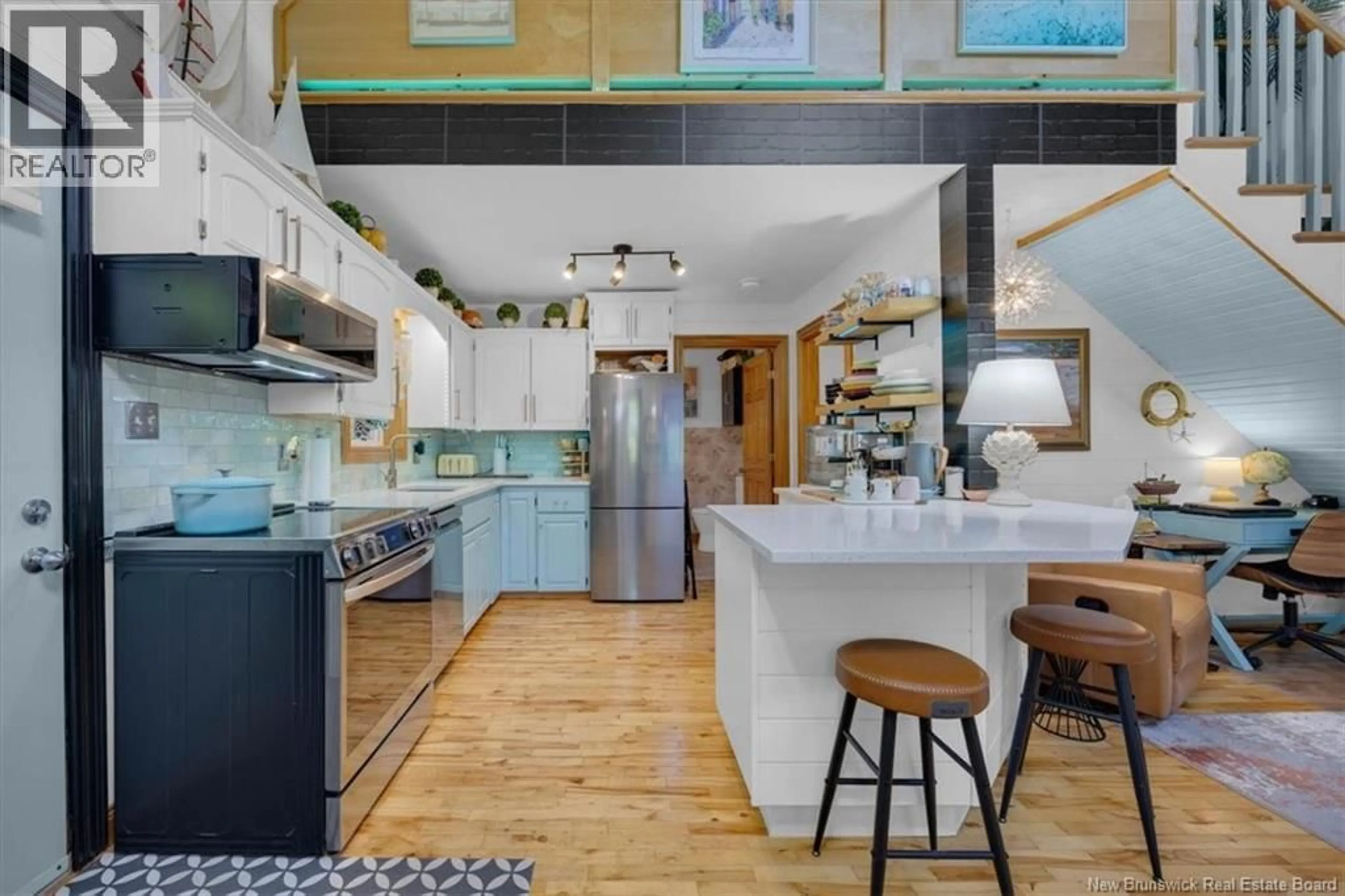 Open concept kitchen, ceramic/tile floor for 2 - 2840 ROUTE 127, Bayside New Brunswick E5B2T5
