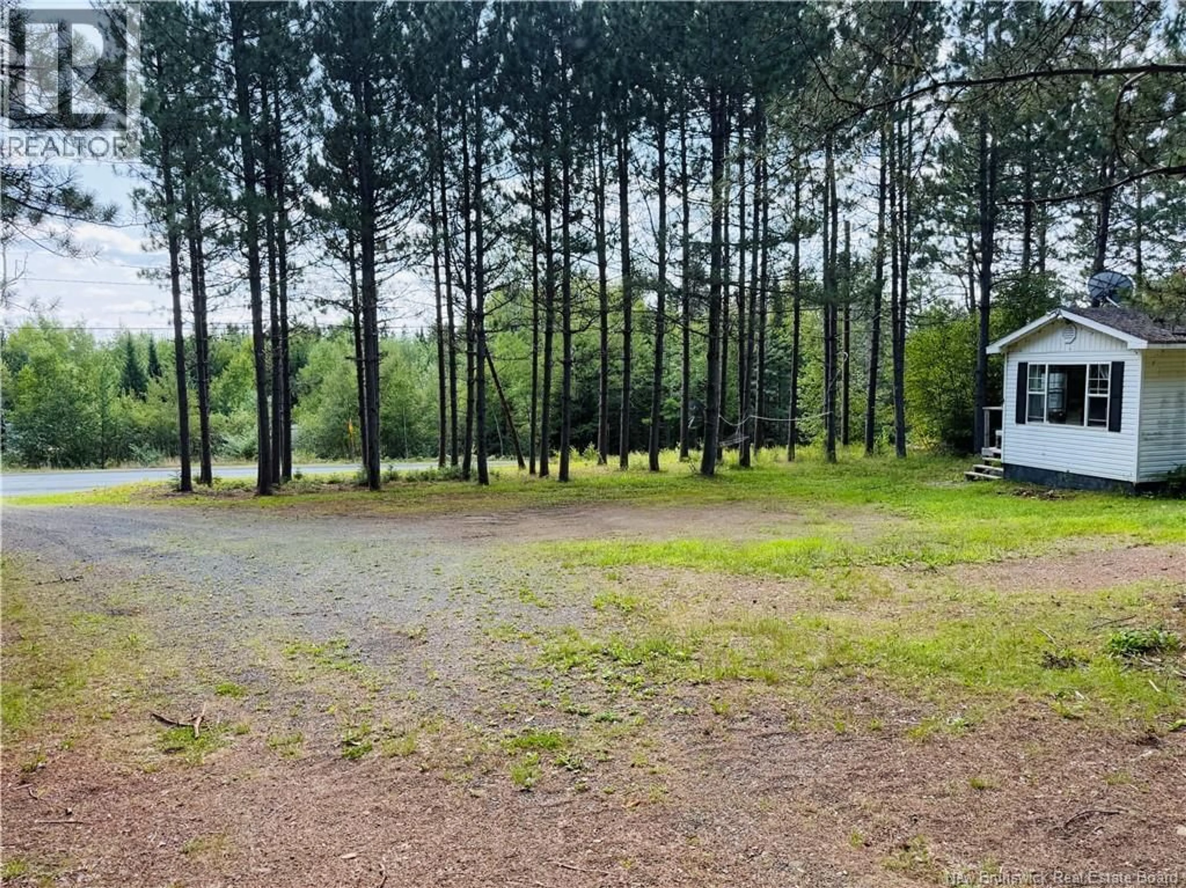 A pic from outside/outdoor area/front of a property/back of a property/a pic from drone, forest/trees view for 10953 ROUTE 430, Trout Brook New Brunswick E9E1R2