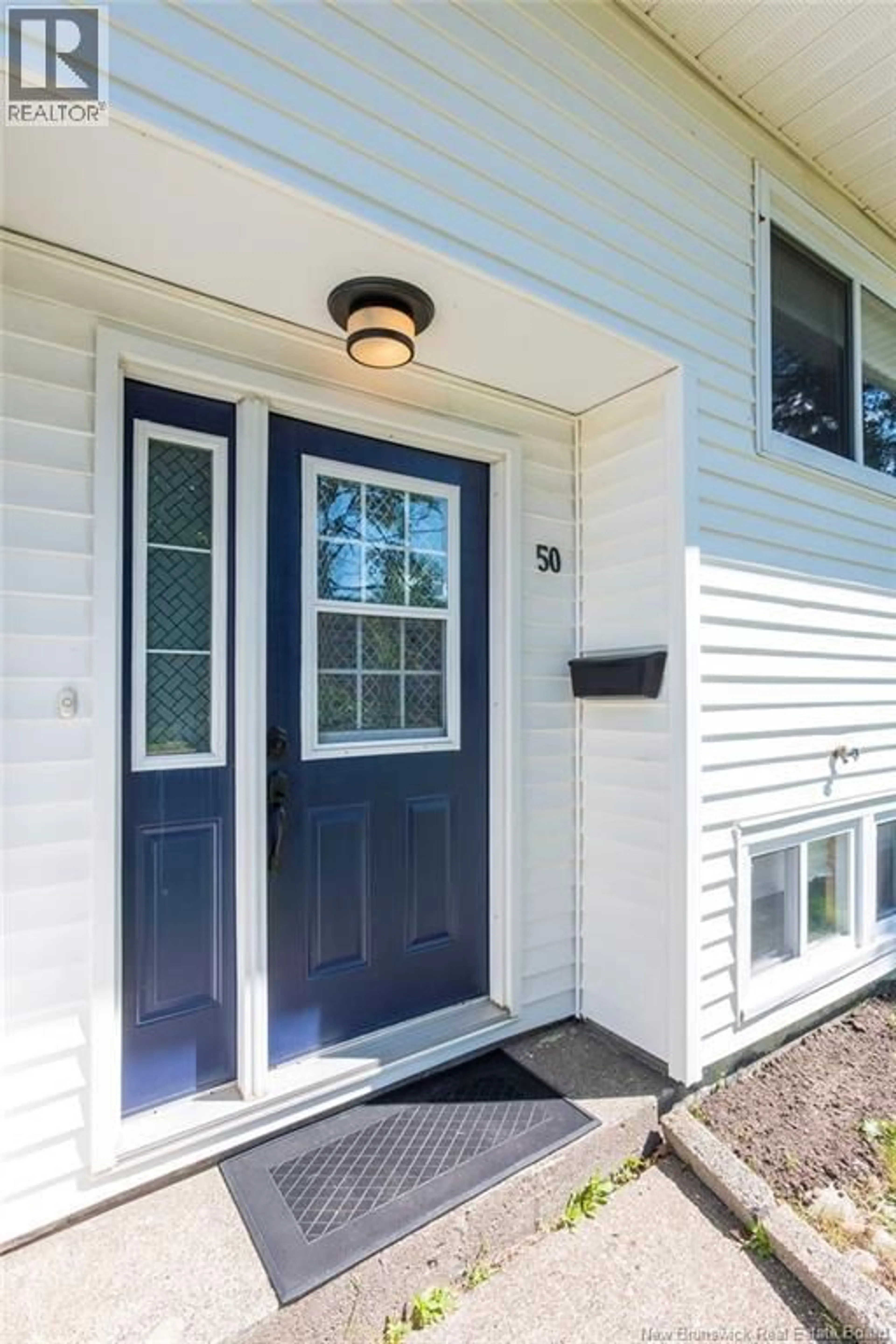 Home with vinyl exterior material, street for 50 GLENGARRY DRIVE, Saint John New Brunswick E2J2Y5