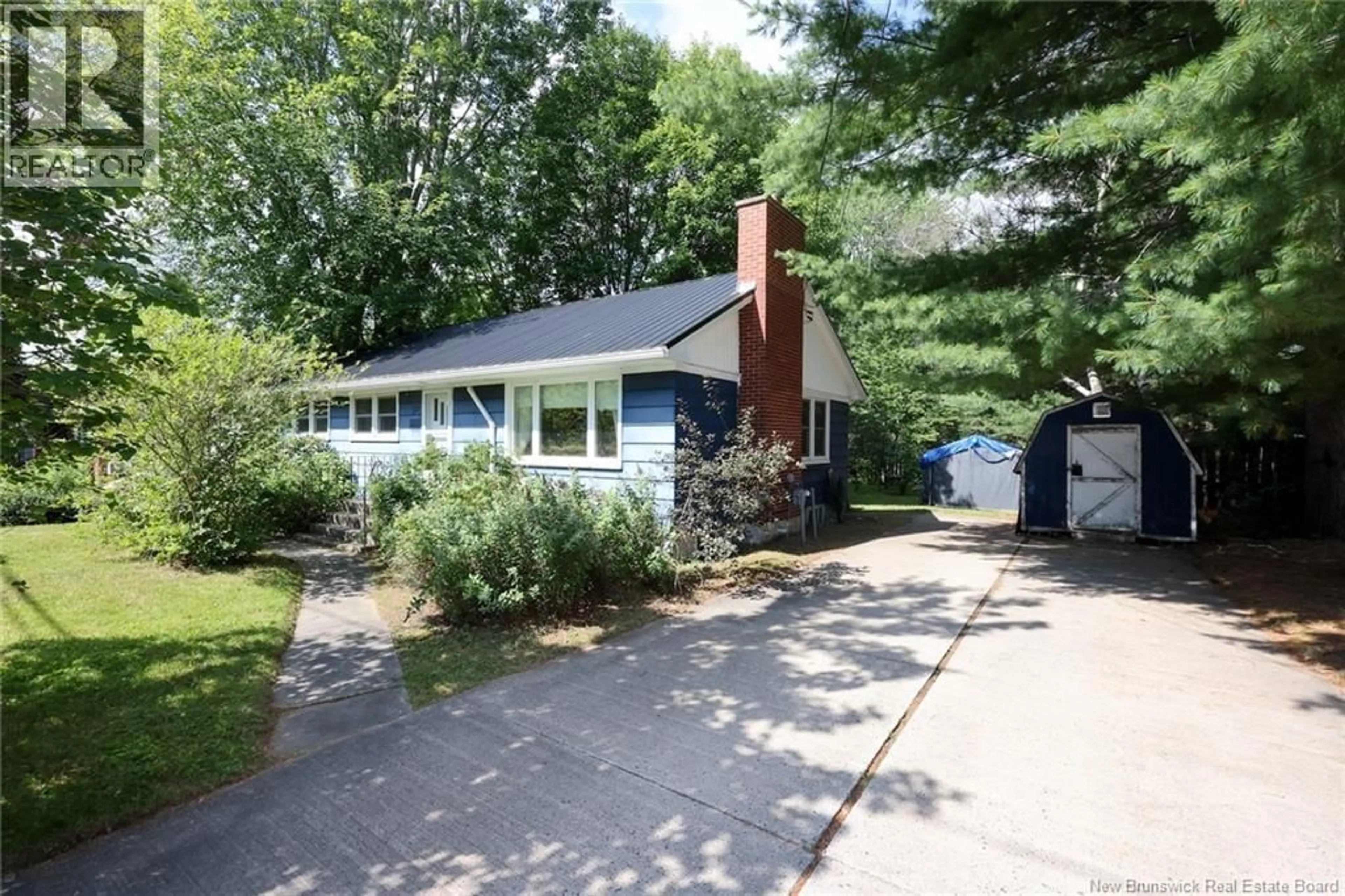 Home with vinyl exterior material, street for 229 FULTON AVENUE, Fredericton New Brunswick E3A2B7
