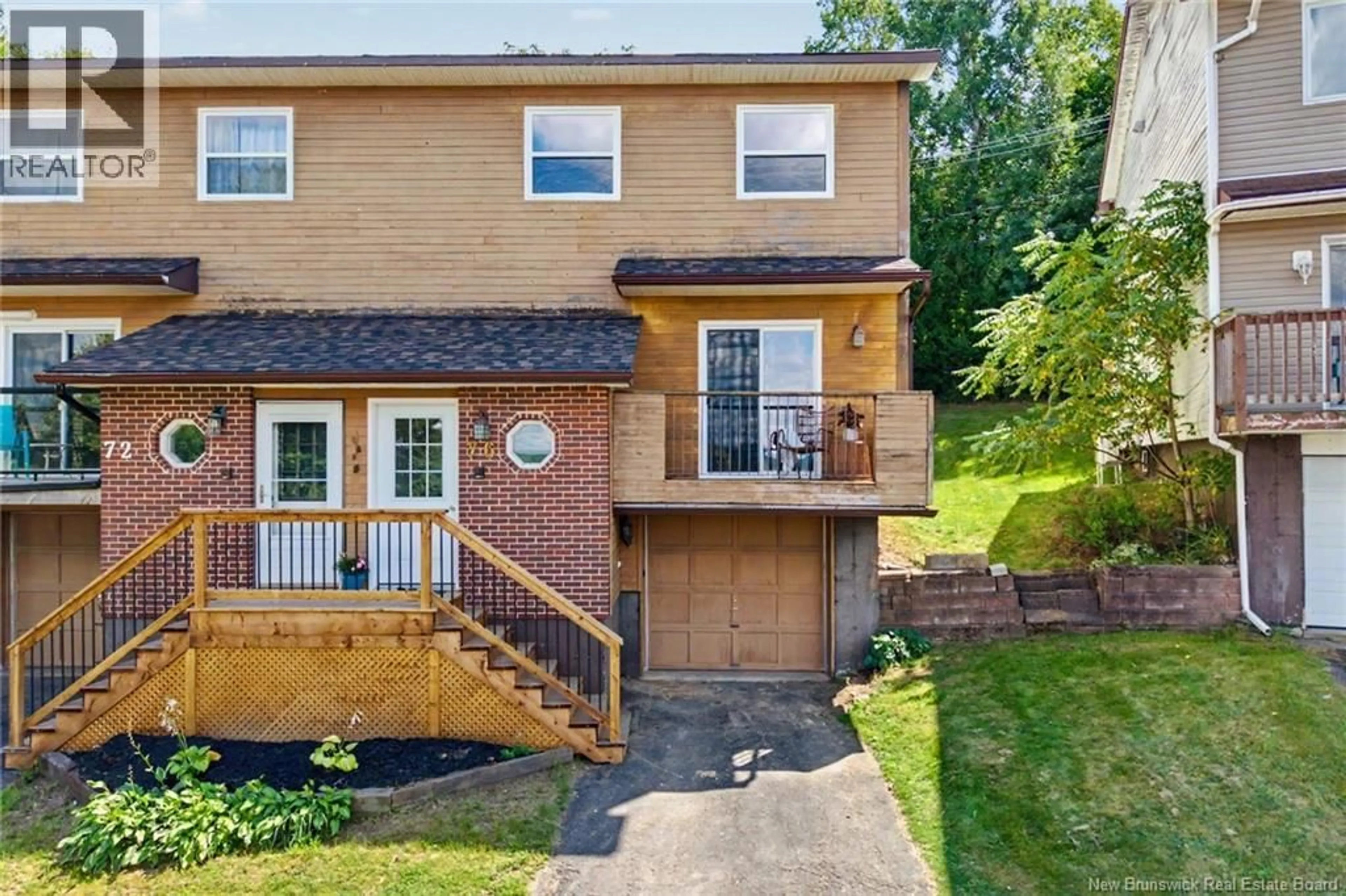 Home with brick exterior material, street for 76 ANGELVIEW COURT, Fredericton New Brunswick E3B7A8