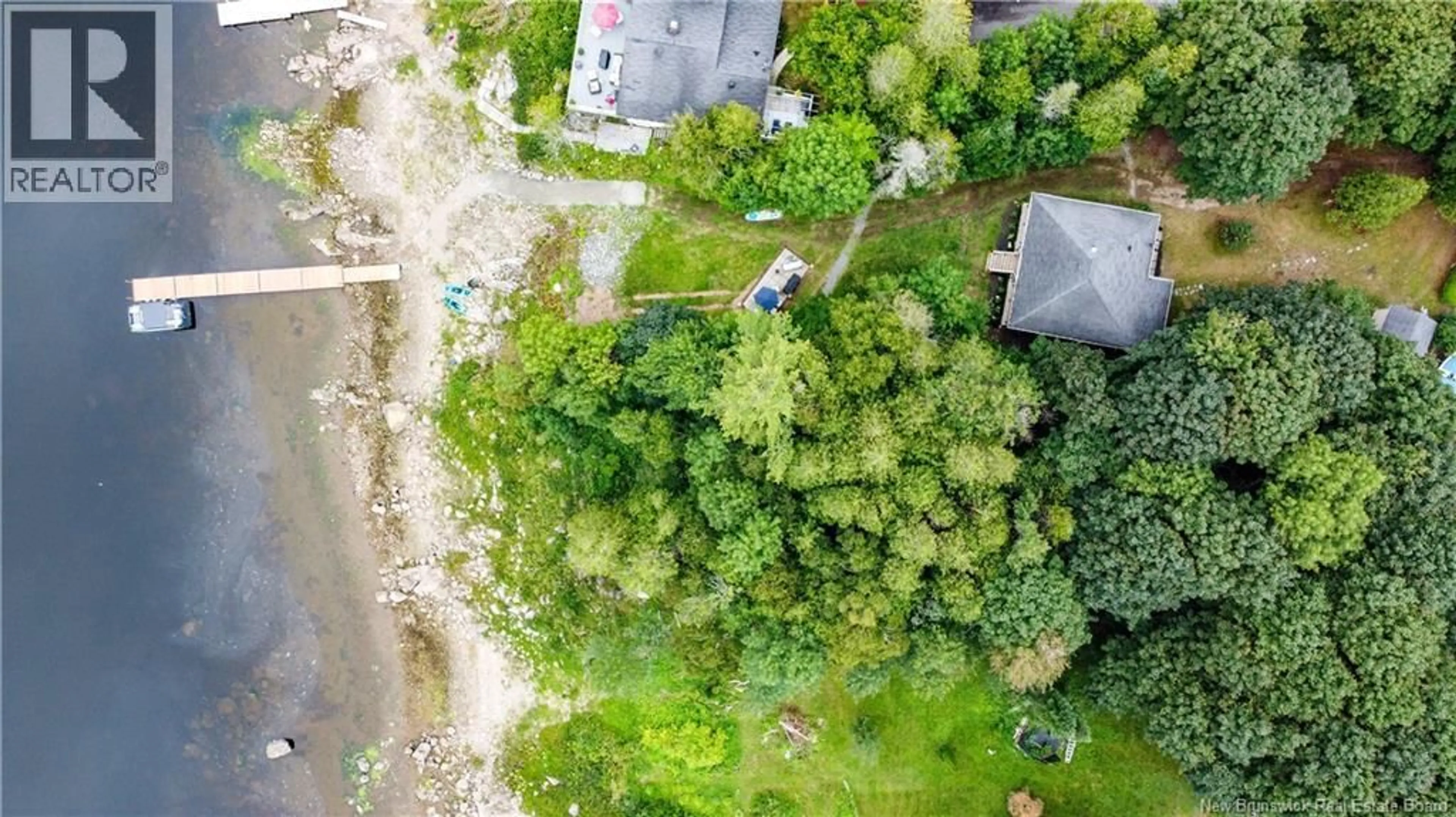 A pic from outside/outdoor area/front of a property/back of a property/a pic from drone, forest/trees view for 47 BIRCHMOUNT DRIVE, Saint John New Brunswick E2M6L6