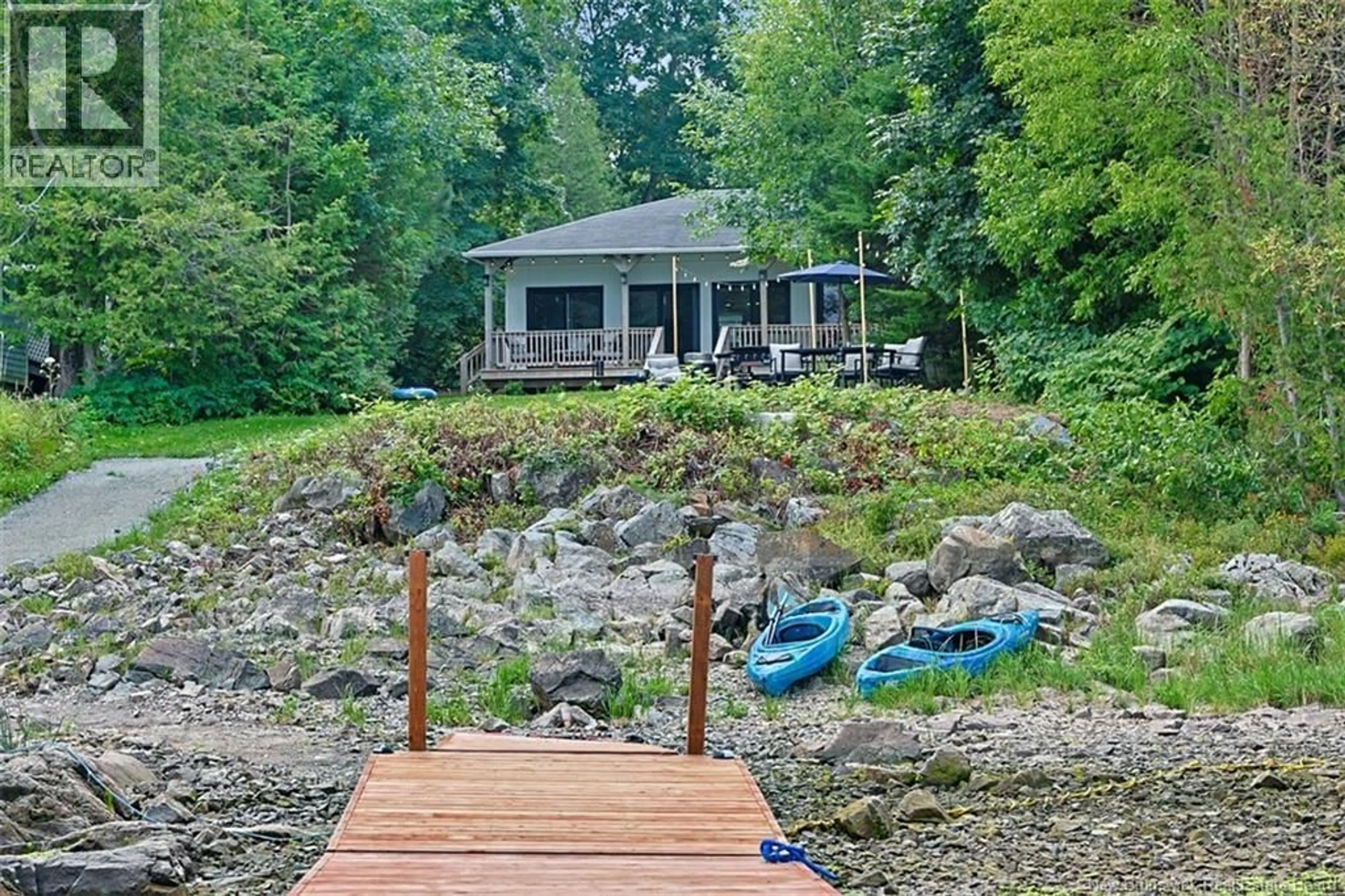 Patio, water/lake/river/ocean view for 47 BIRCHMOUNT DRIVE, Saint John New Brunswick E2M6L6