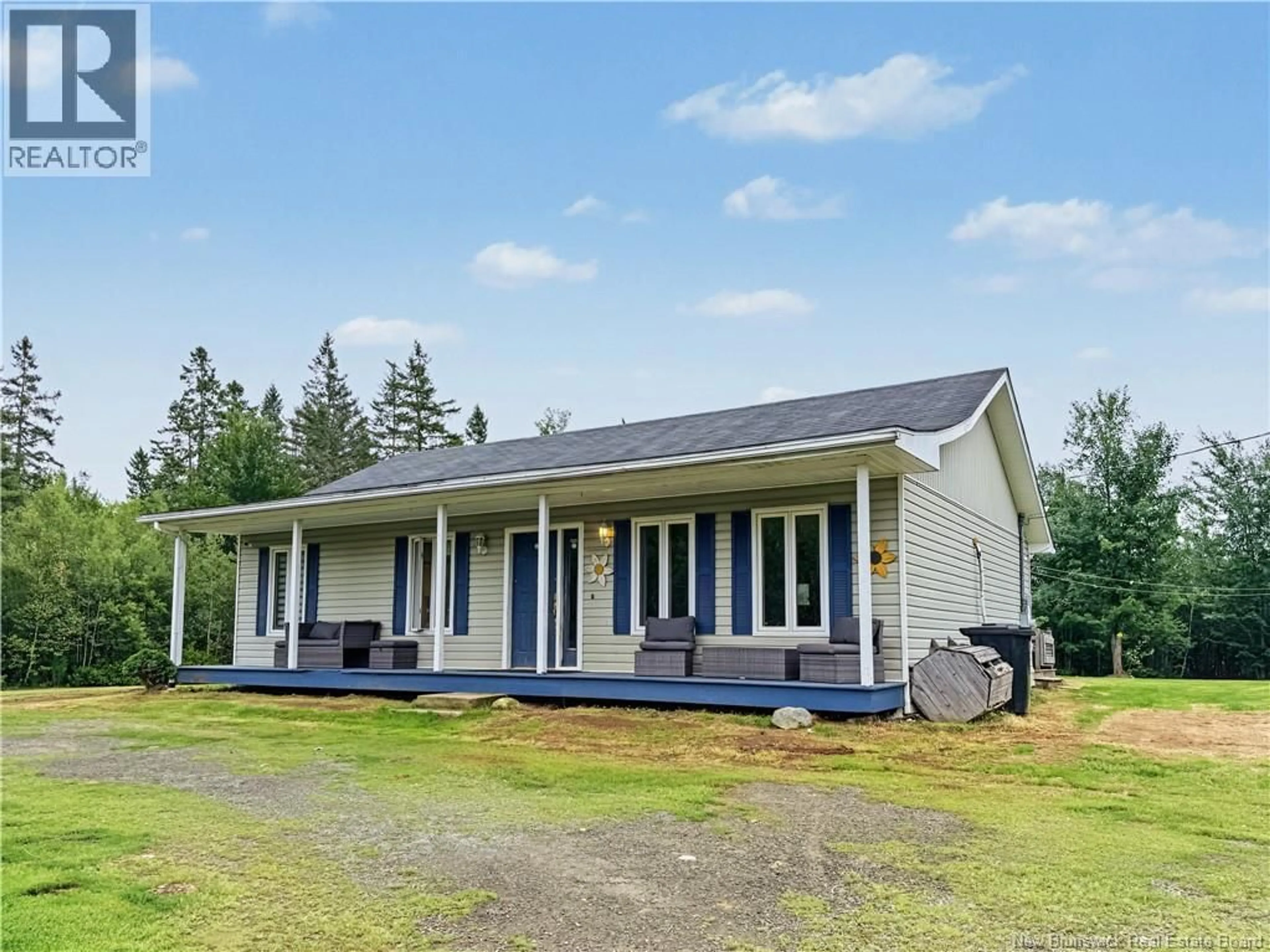 A pic from outside/outdoor area/front of a property/back of a property/a pic from drone, unknown for 138 SAINT PIERRE, Rogersville New Brunswick E4Y1L5