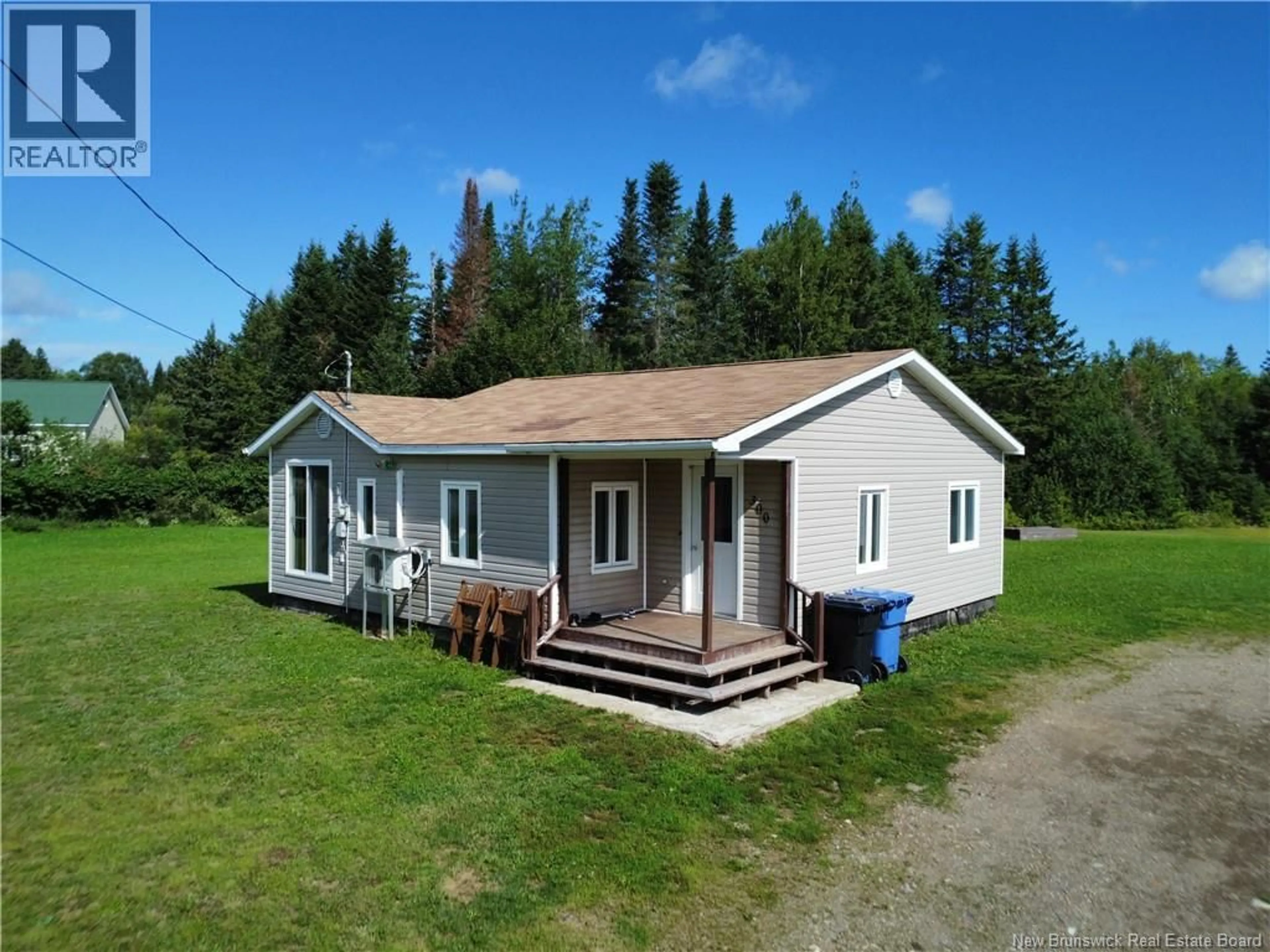 A pic from outside/outdoor area/front of a property/back of a property/a pic from drone, building for 300 CHEMIN MADRAN, Madran New Brunswick E8J2L1
