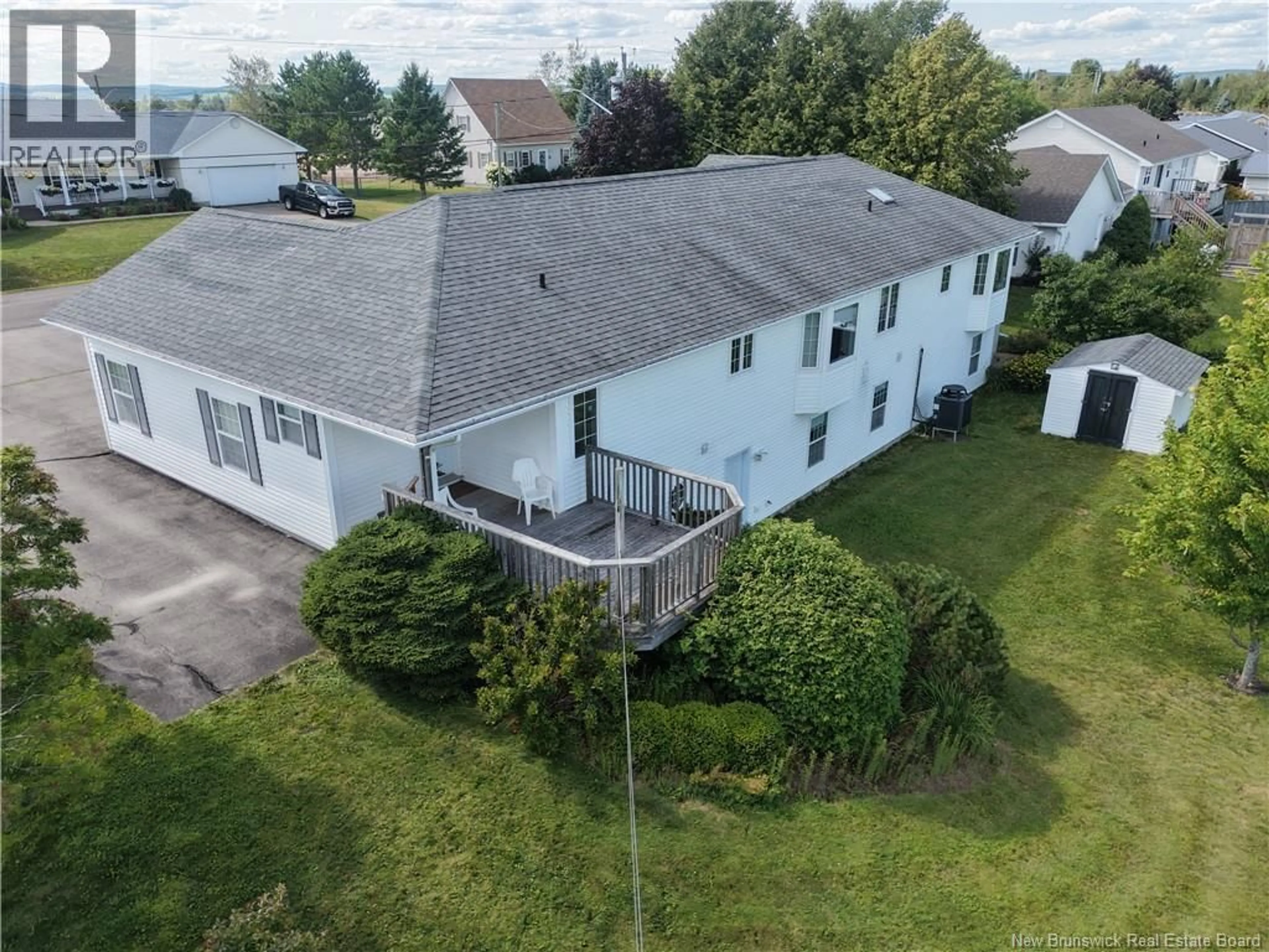 A pic from outside/outdoor area/front of a property/back of a property/a pic from drone, unknown for 36 MEREDITH DRIVE, Sussex Corner New Brunswick E4E2T7