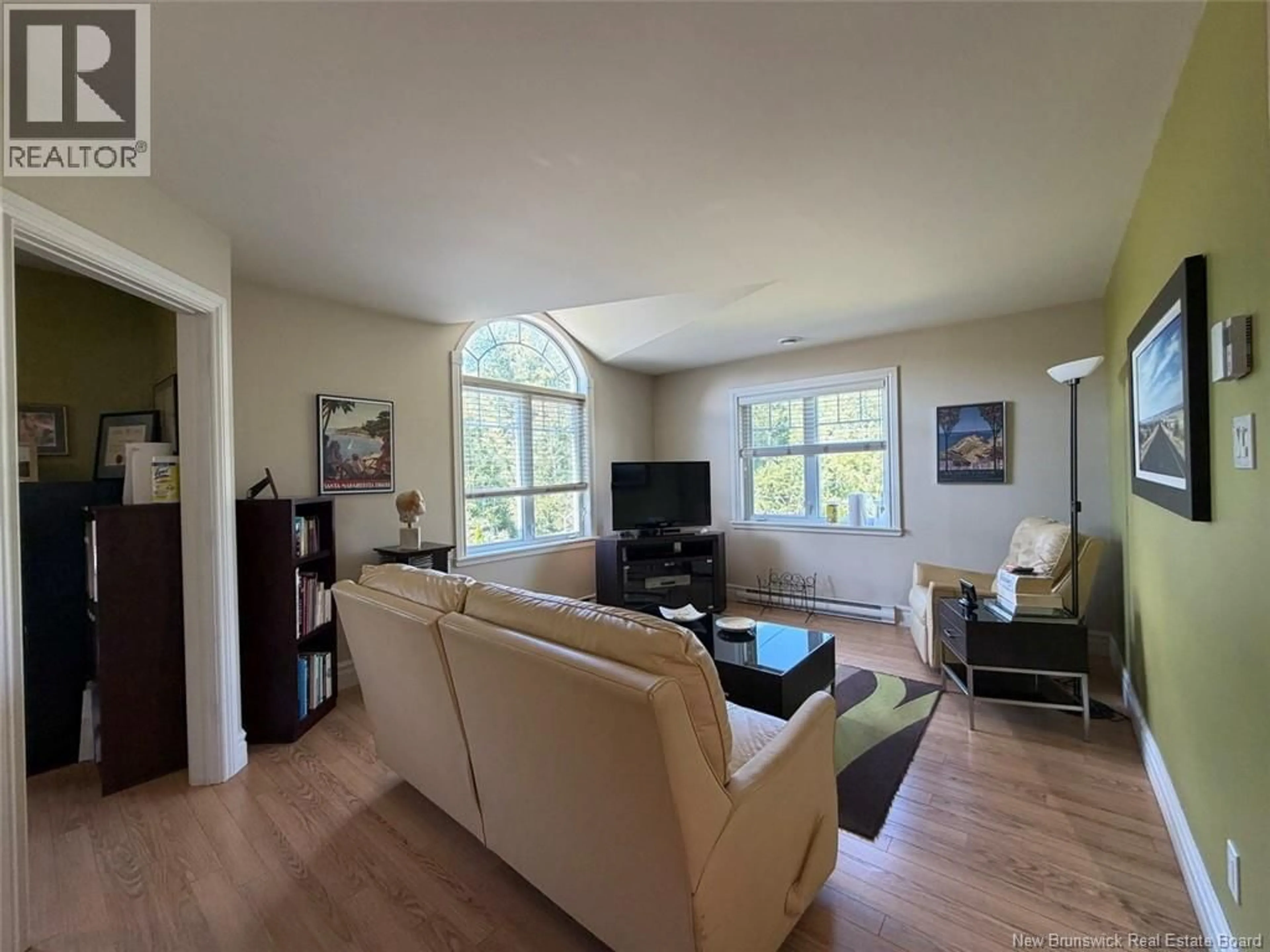 Living room with furniture, floor is not visible for 120 HUBERT STREET, Edmundston New Brunswick E3V4K5