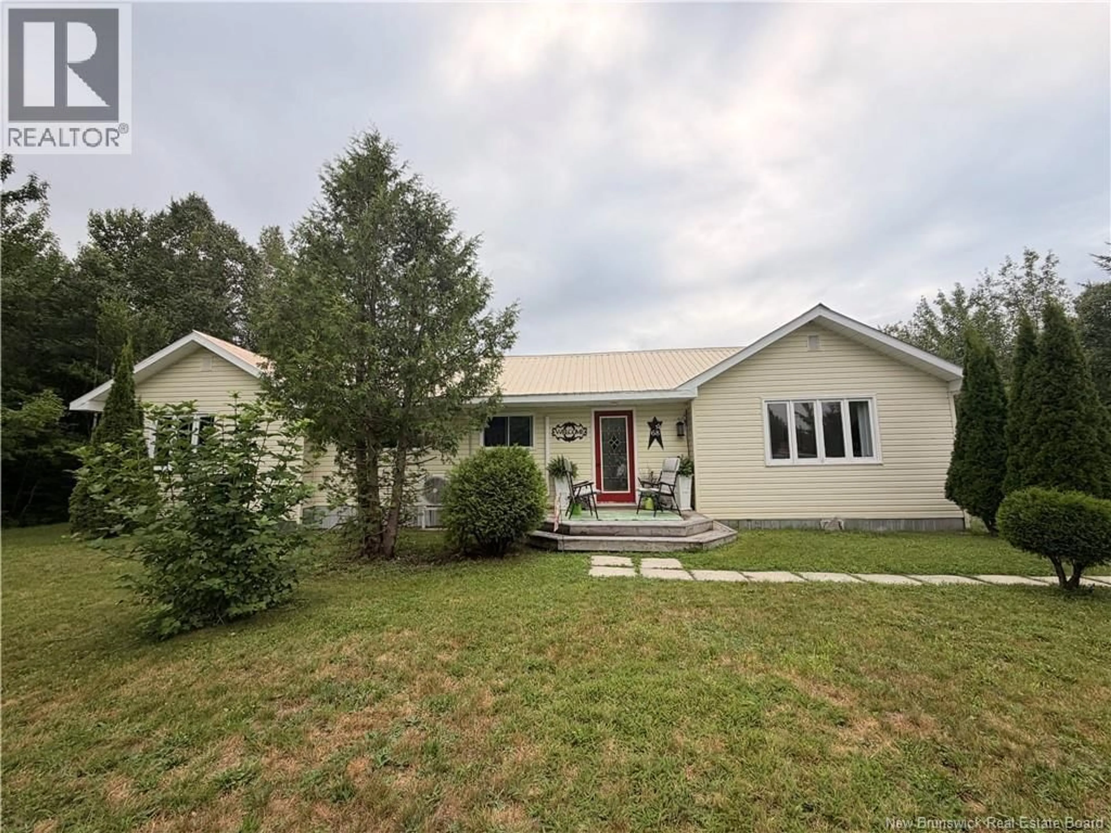 Home with vinyl exterior material, street for 68 ROBERTSON BROOK ROAD, Brantville New Brunswick E9H1M2