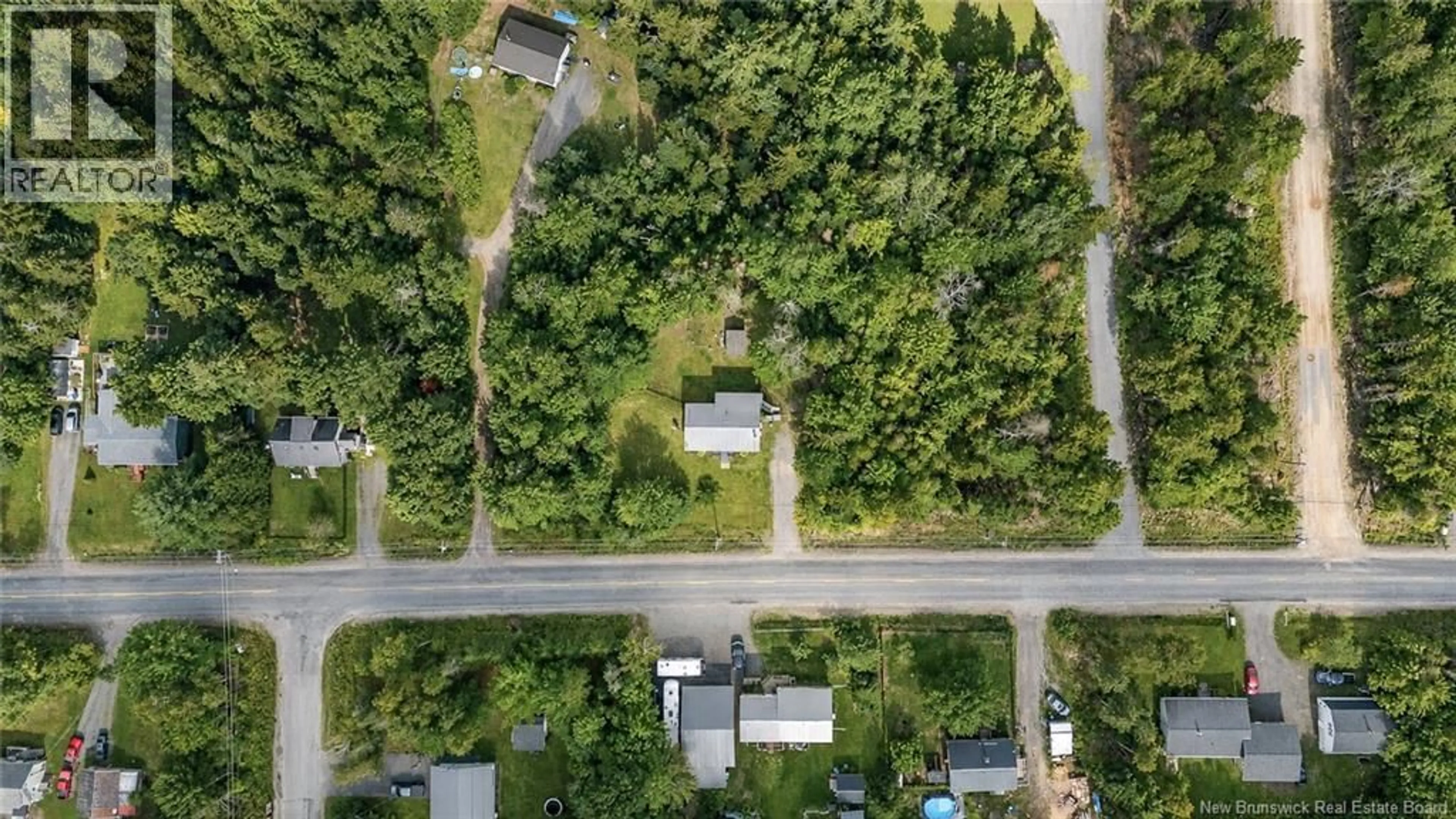 A pic from outside/outdoor area/front of a property/back of a property/a pic from drone, forest/trees view for 1020 CHARTERS SETTLEMENT ROAD, Charters Settlement New Brunswick E3C1X7