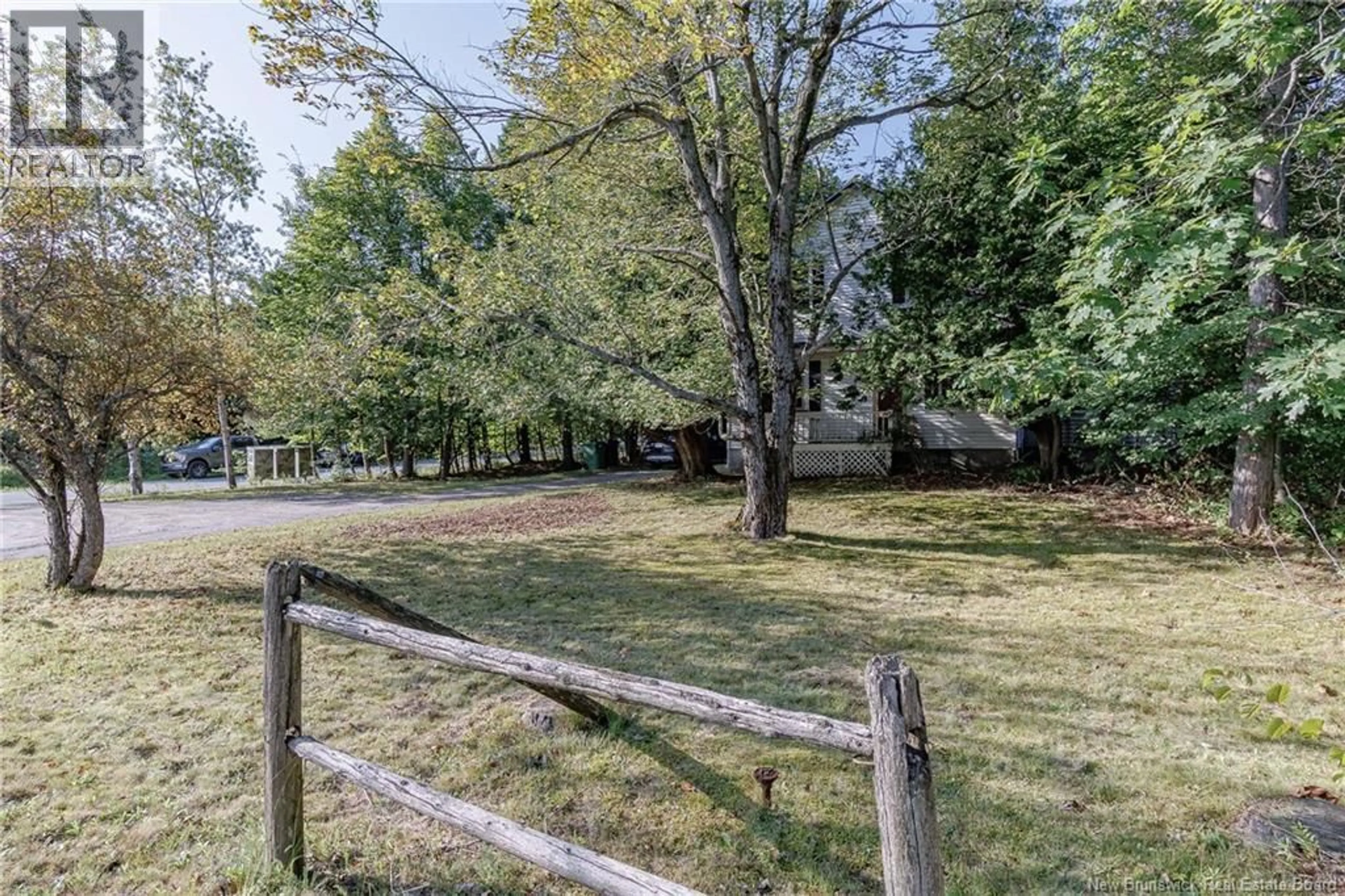Patio, forest/trees view for 28 MARR ROAD, Rothesay New Brunswick E2E2R5