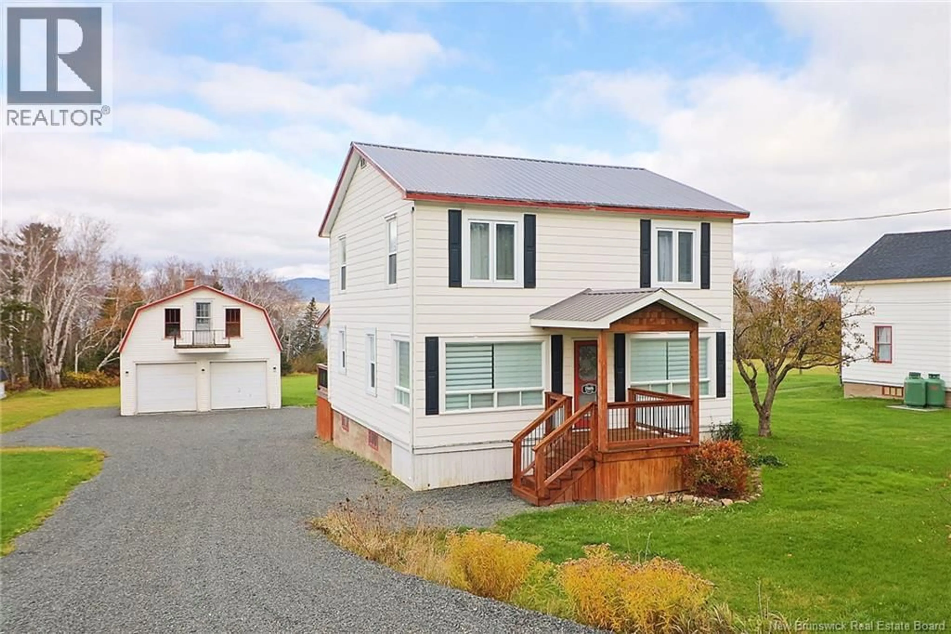 A pic from outside/outdoor area/front of a property/back of a property/a pic from drone, street for 29606 ROUTE 134, Dalhousie Junction New Brunswick E3N6A5