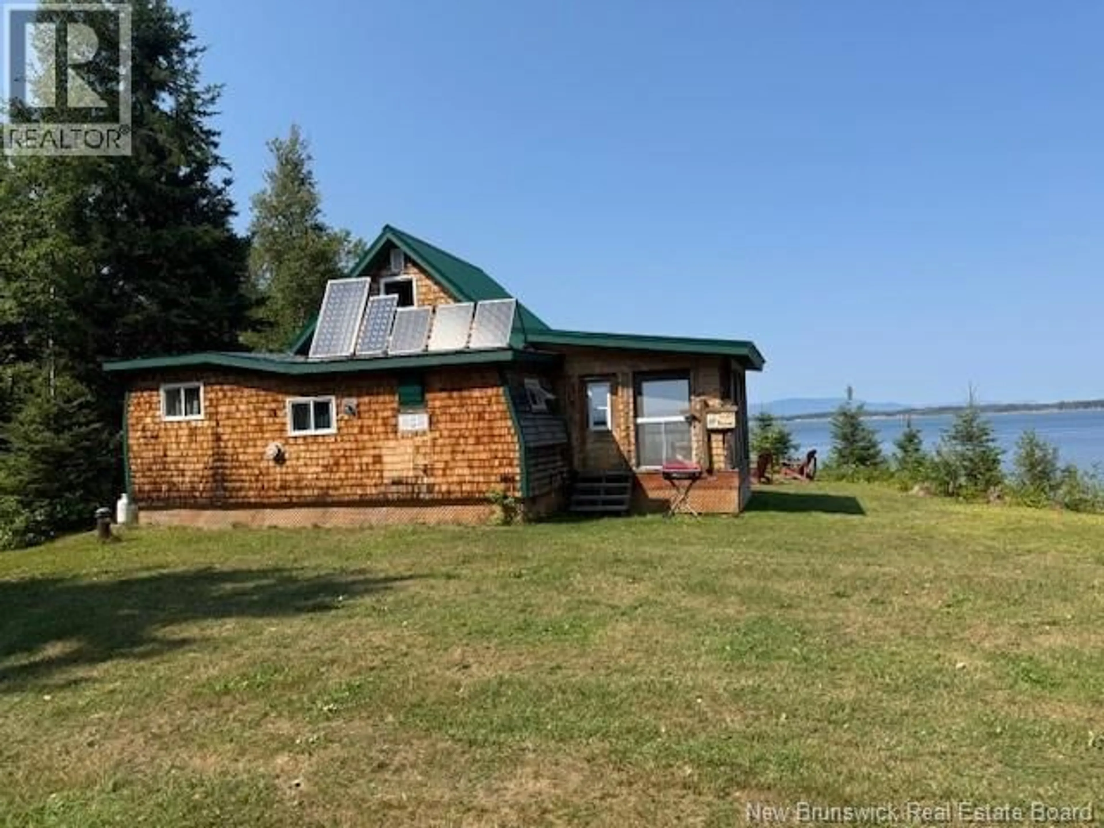 A pic from outside/outdoor area/front of a property/back of a property/a pic from drone, water/lake/river/ocean view for Lot ELOI LANE, Benjamin River New Brunswick E8G1N9
