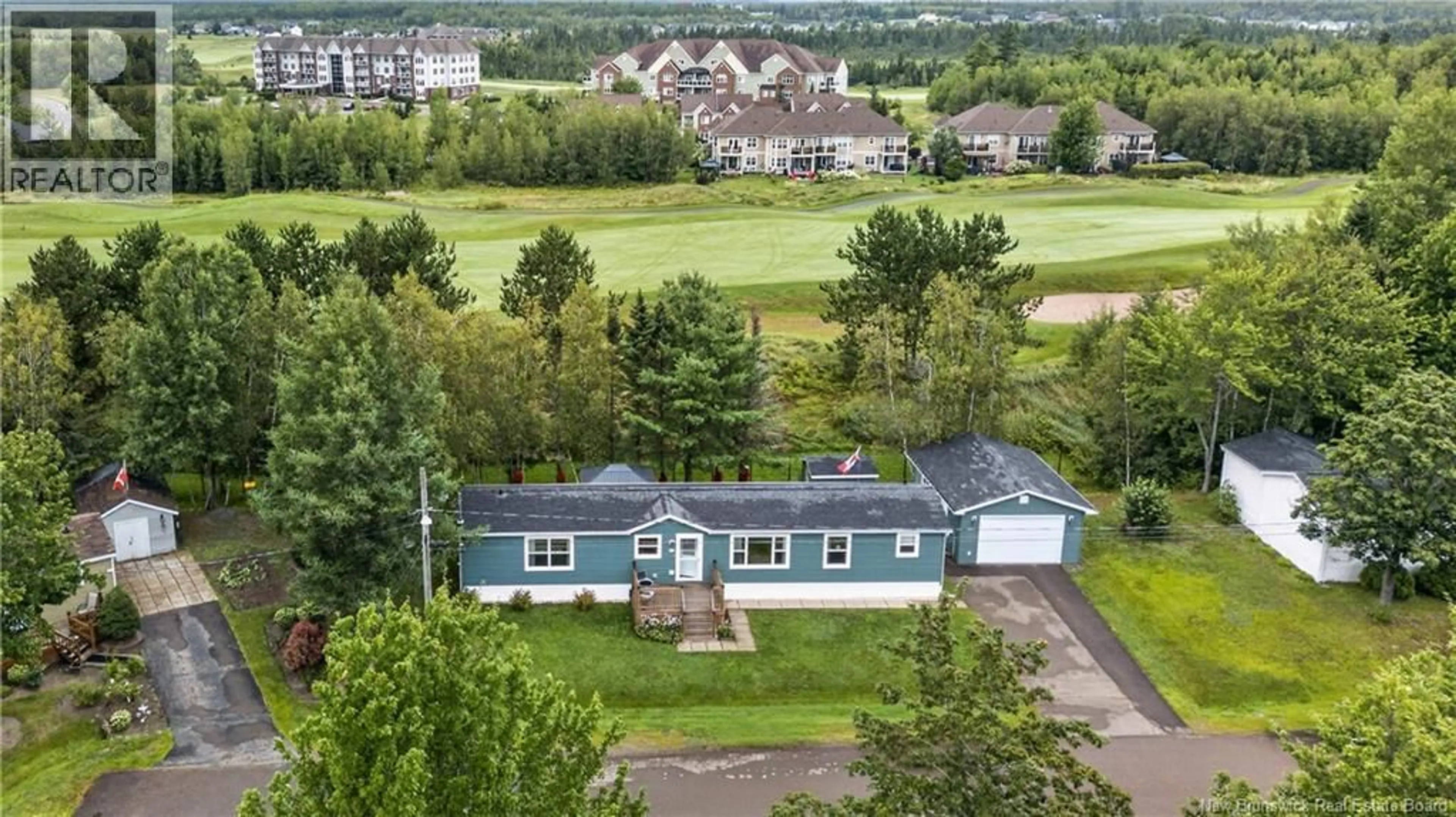 A pic from outside/outdoor area/front of a property/back of a property/a pic from drone, mountain view for 20 BLUE JAY, Moncton New Brunswick E1H2S2