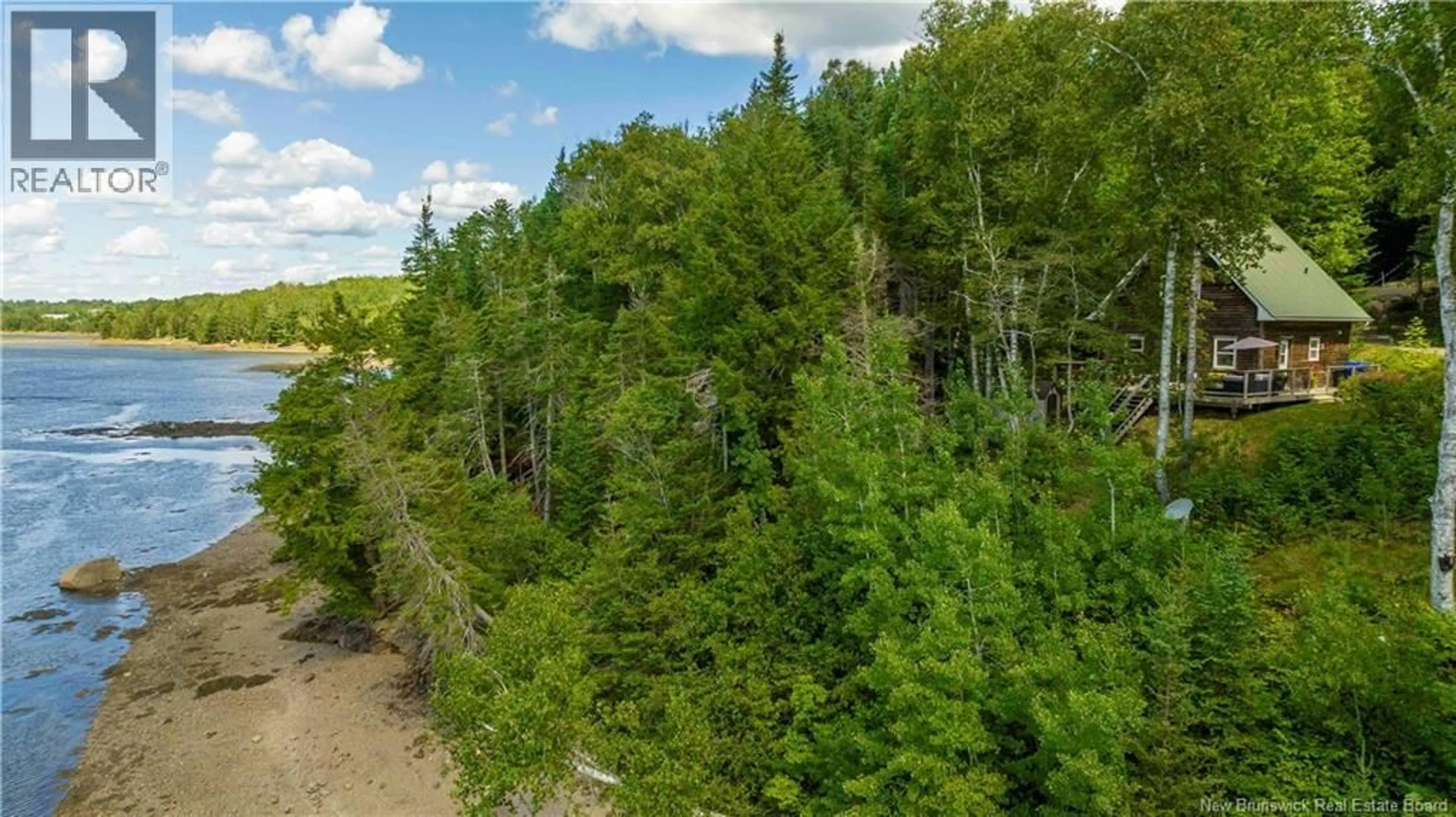 A pic from outside/outdoor area/front of a property/back of a property/a pic from drone, forest/trees view for 7 - 2840 ROUTE 127, Bayside New Brunswick E5B2T5
