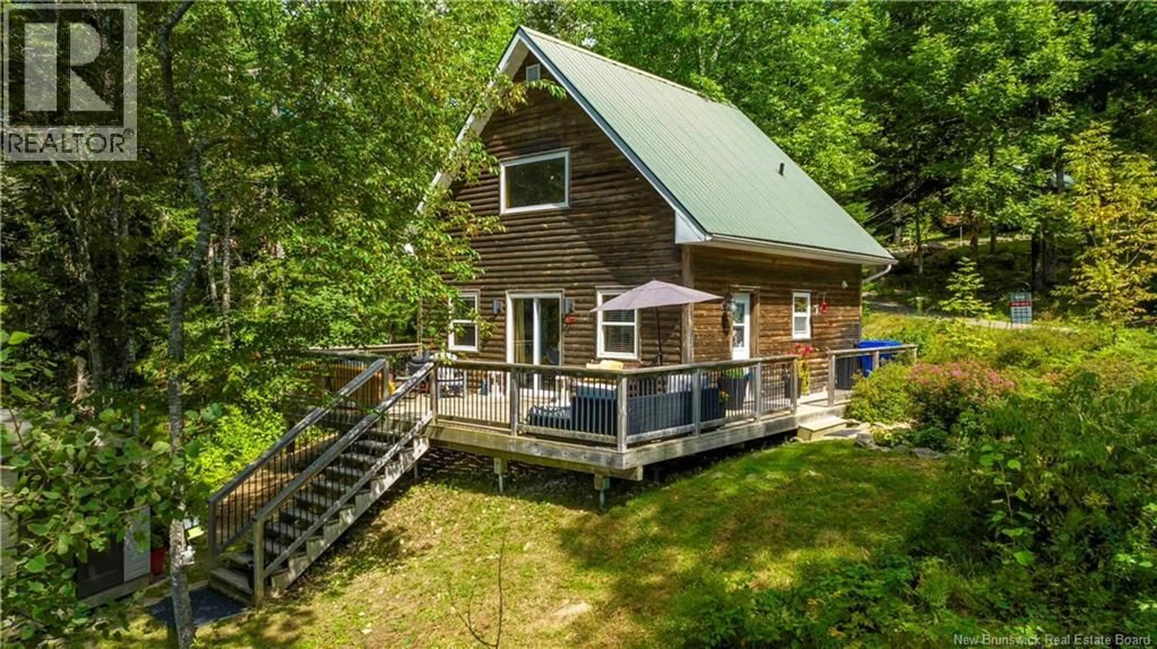 A pic from outside/outdoor area/front of a property/back of a property/a pic from drone, water/lake/river/ocean view for 7 - 2840 ROUTE 127, Bayside New Brunswick E5B2T5