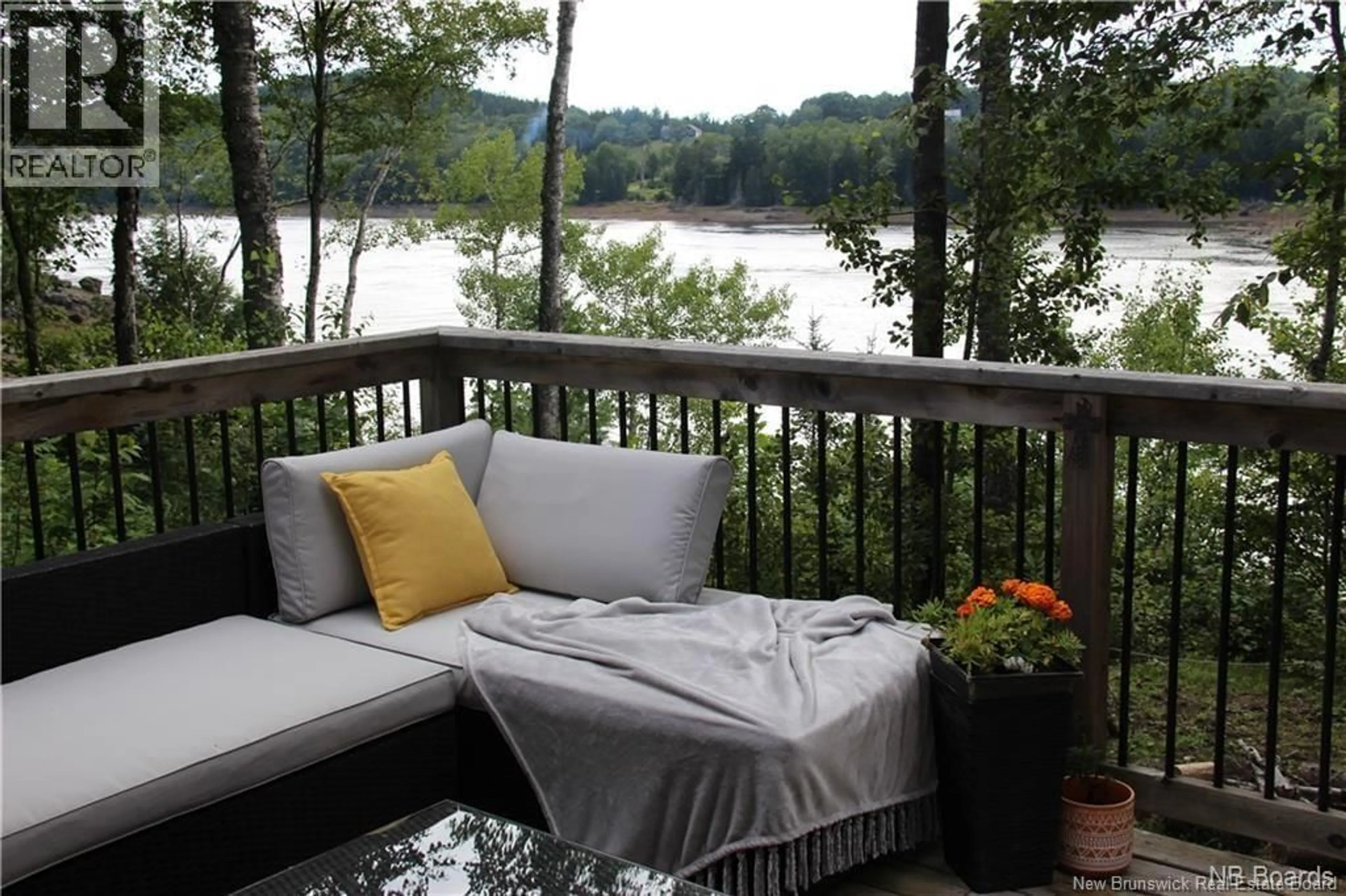 Patio, water/lake/river/ocean view for 7 - 2840 ROUTE 127, Bayside New Brunswick E5B2T5