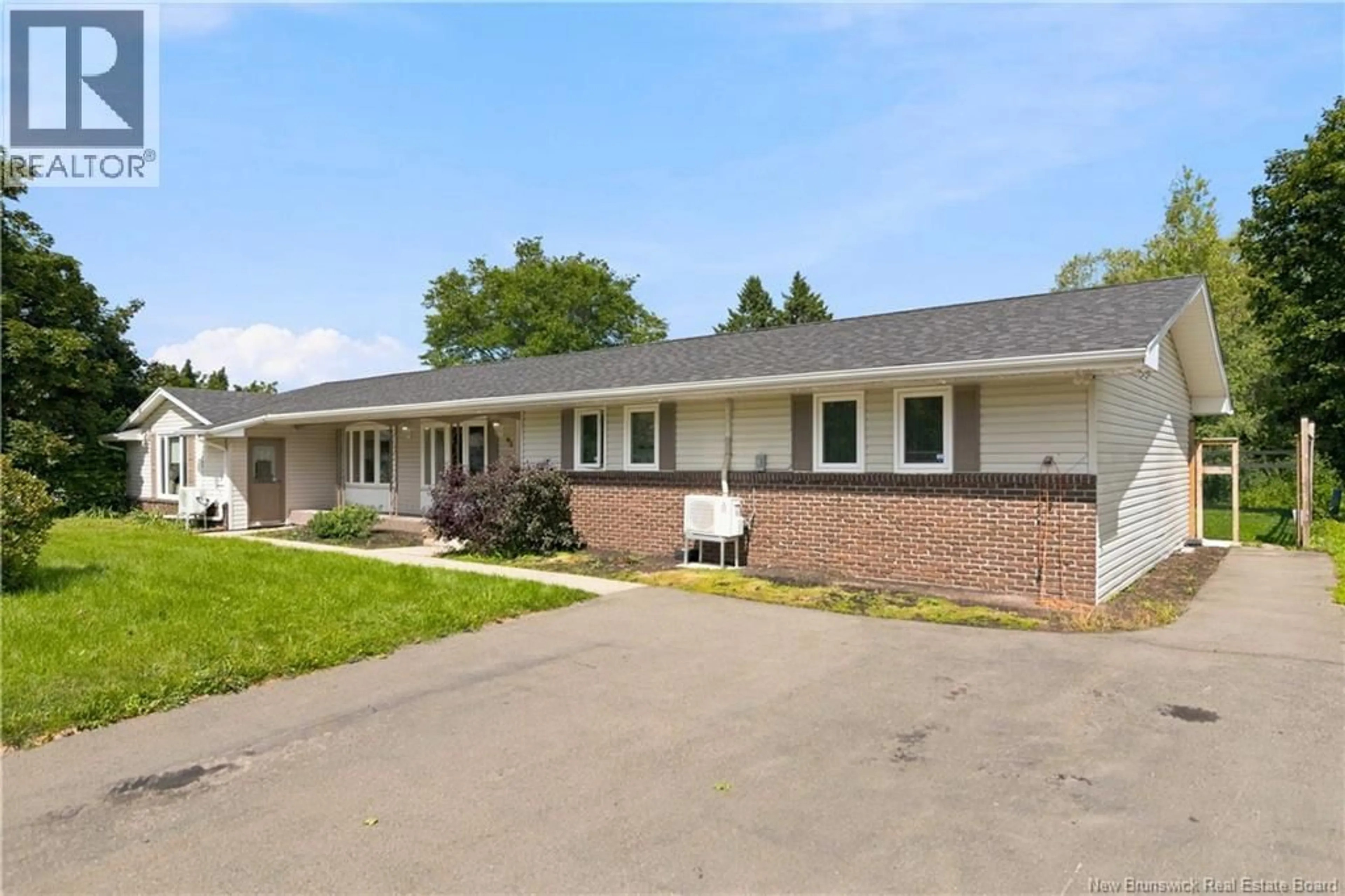 Home with vinyl exterior material, street for 98 FIRWOOD CRESCENT, Moncton New Brunswick E1A5X2