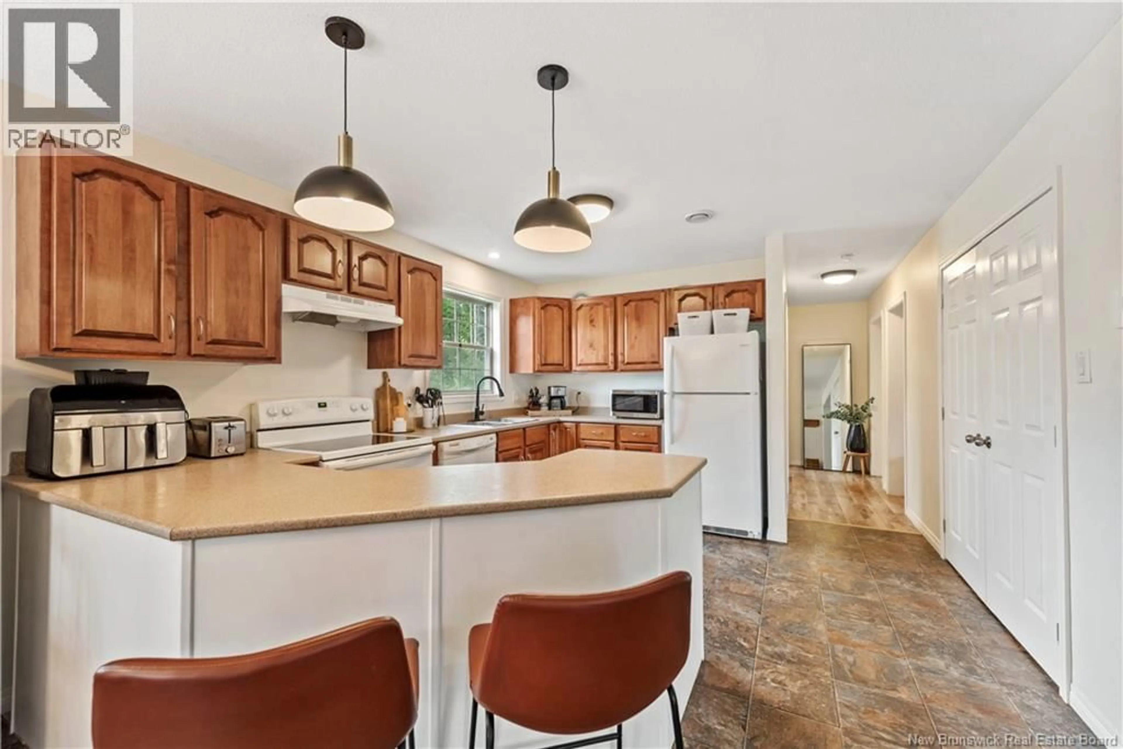 Open concept kitchen, ceramic/tile floor for 114 SEQUOIA DRIVE, Moncton New Brunswick E1E0A2