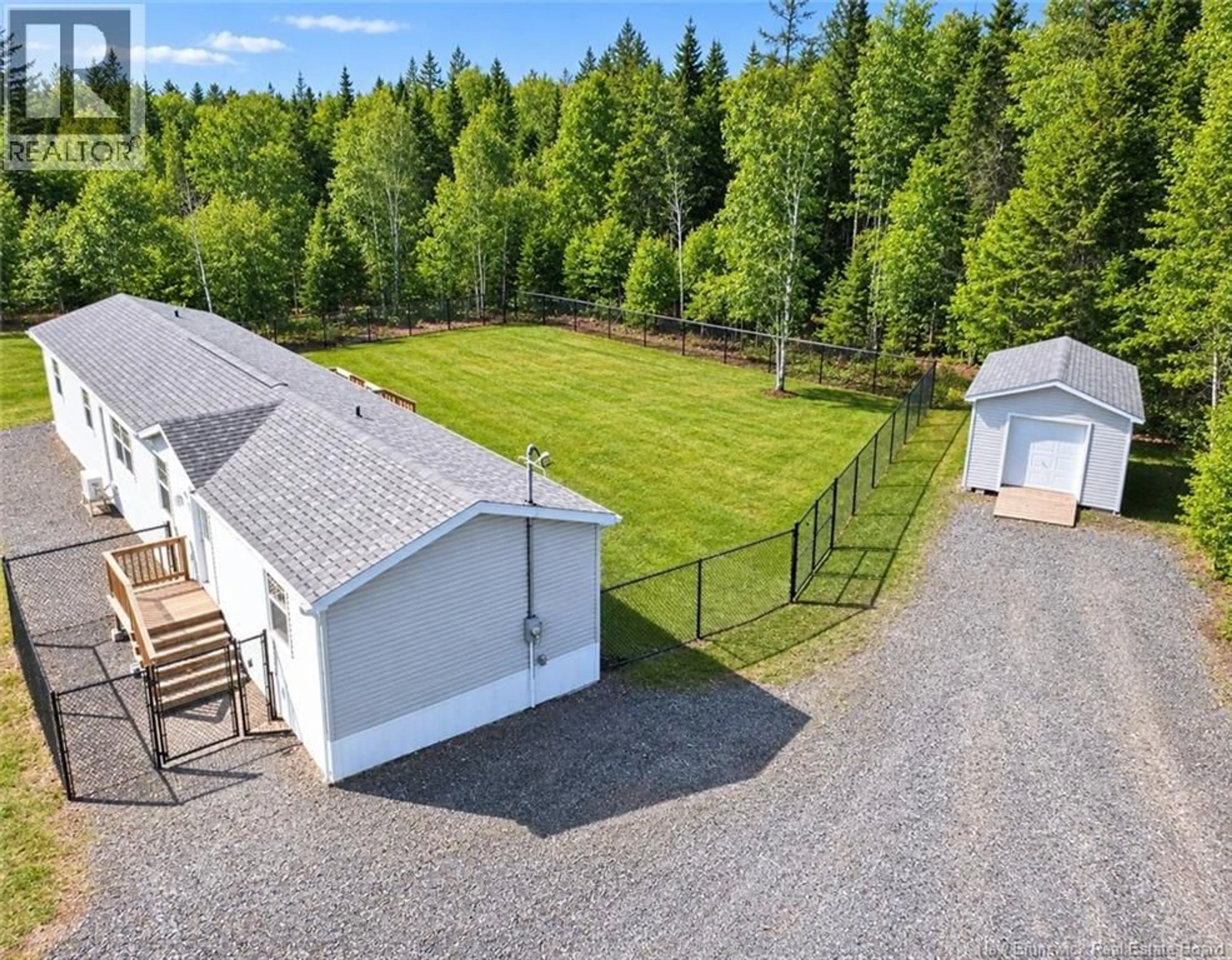 A pic from outside/outdoor area/front of a property/back of a property/a pic from drone, unknown for 247 POST ROAD, Minto New Brunswick E4B3A2
