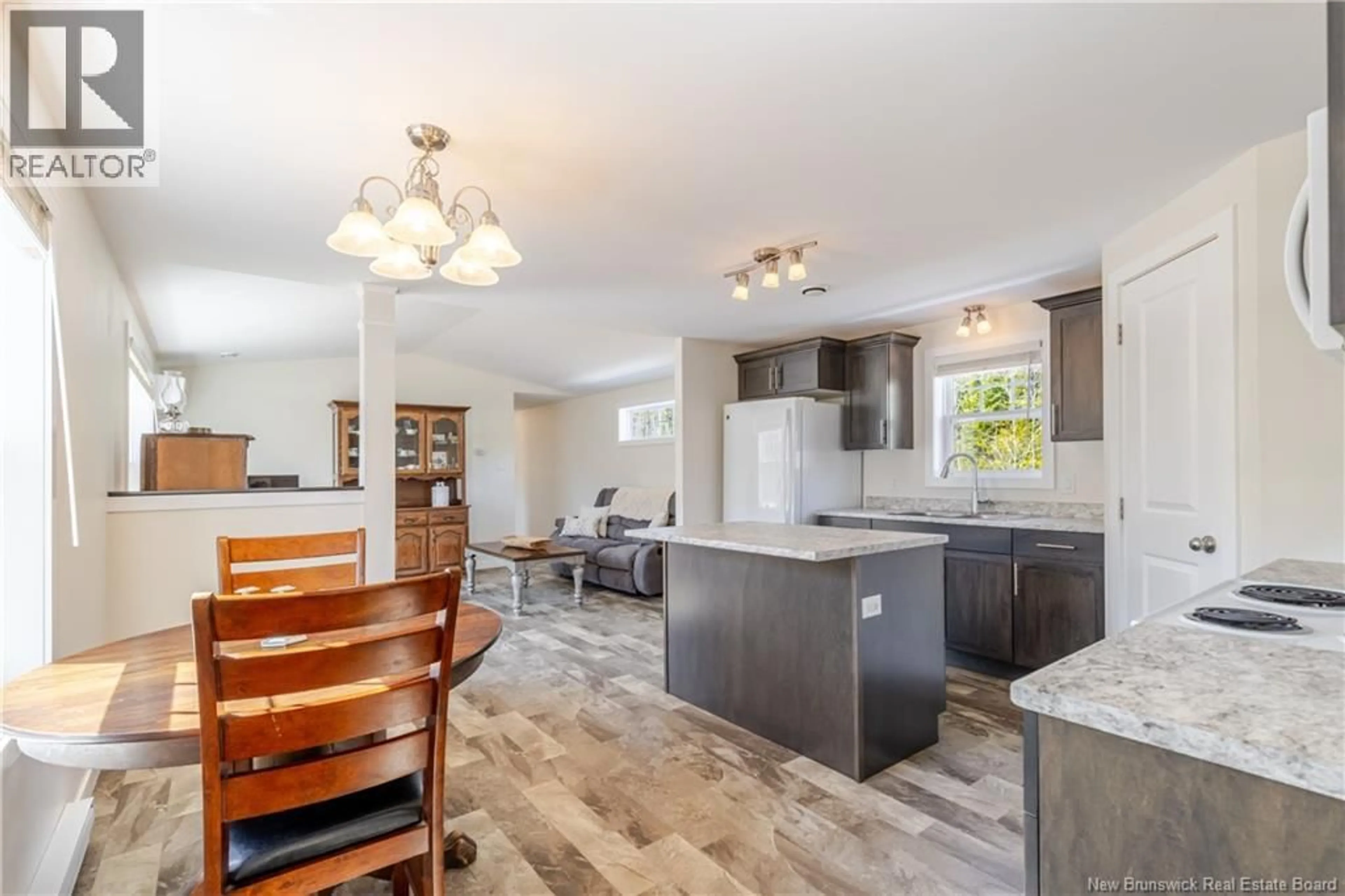 Open concept kitchen, unknown for 247 POST ROAD, Minto New Brunswick E4B3A2