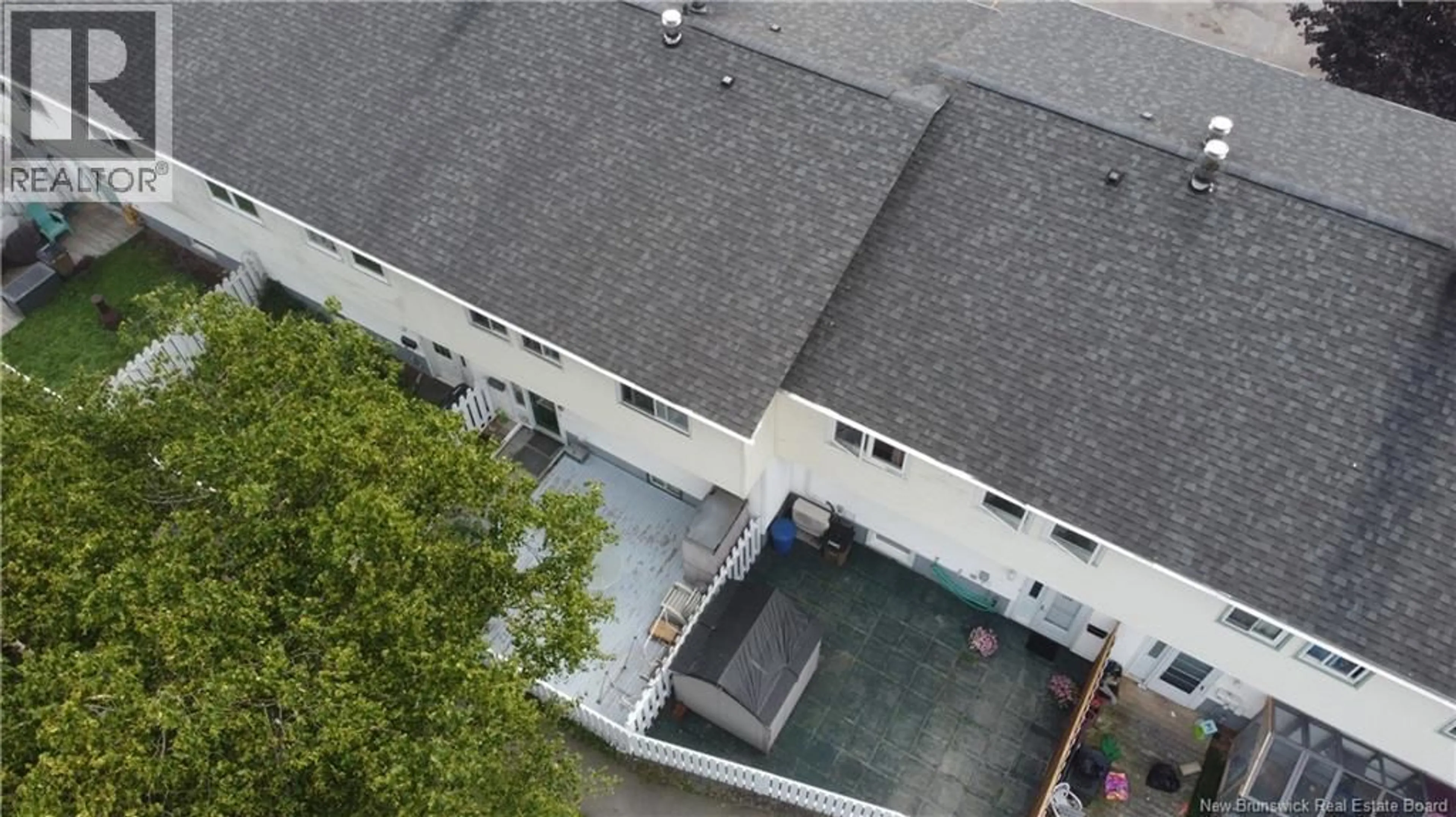 A pic from outside/outdoor area/front of a property/back of a property/a pic from drone, city buildings view from balcony for 110 TARTAN STREET, Saint John New Brunswick E2K2R7