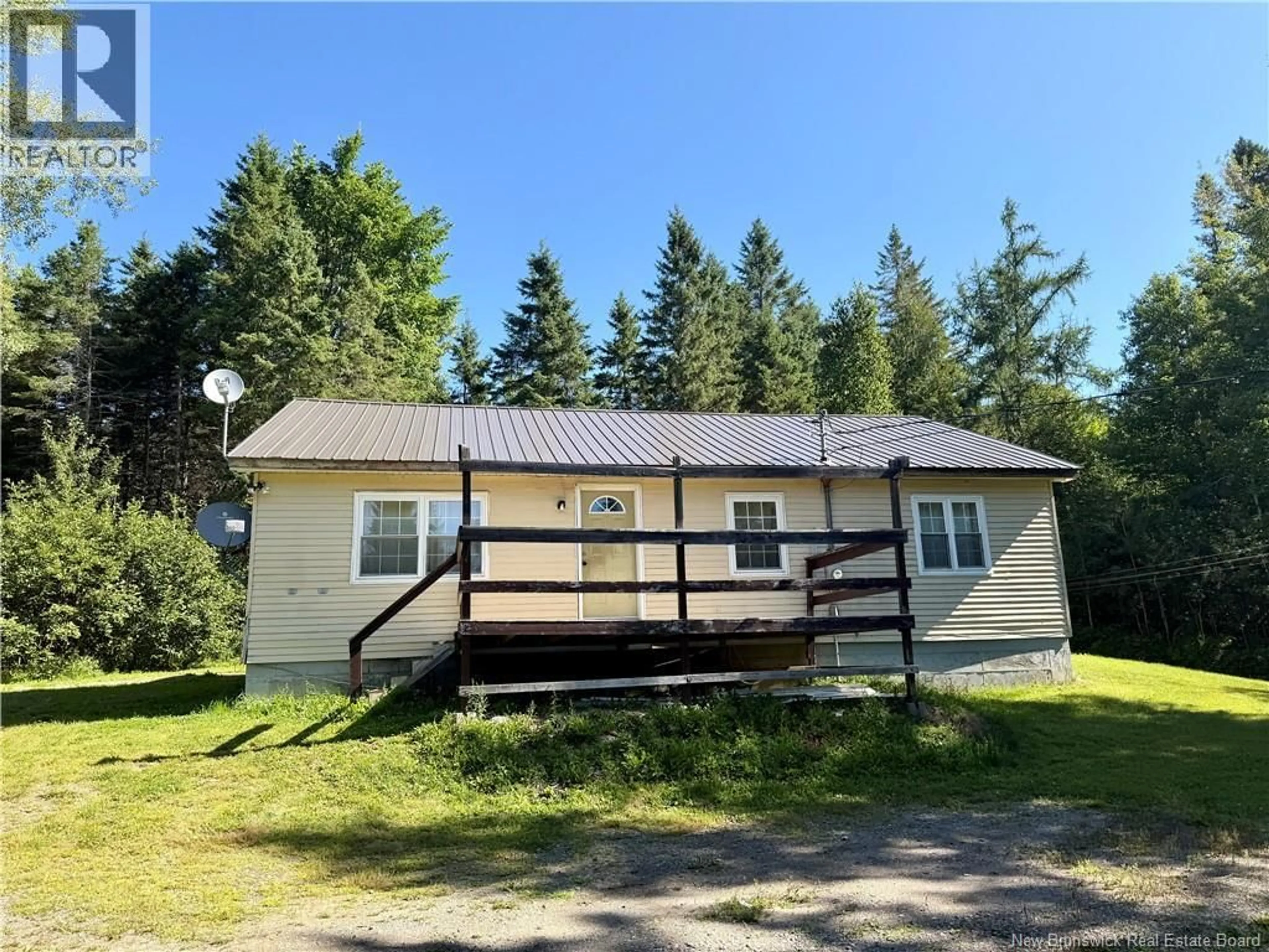 A pic from outside/outdoor area/front of a property/back of a property/a pic from drone, unknown for 948 DUGAN ROAD, Limestone New Brunswick E7N2S7