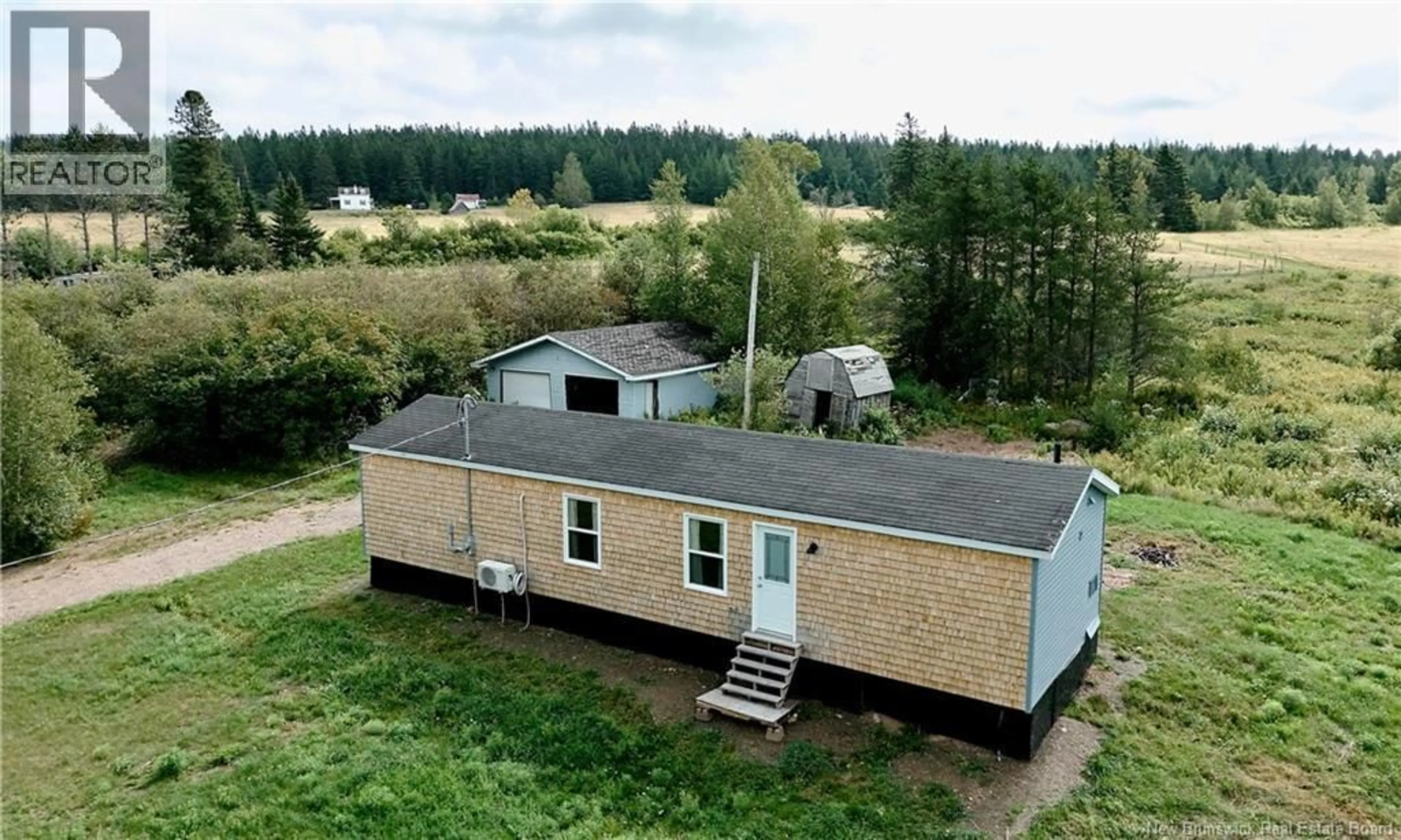 A pic from outside/outdoor area/front of a property/back of a property/a pic from drone, building for 466 POODIAC ROAD, Poodiac New Brunswick E4E3X1