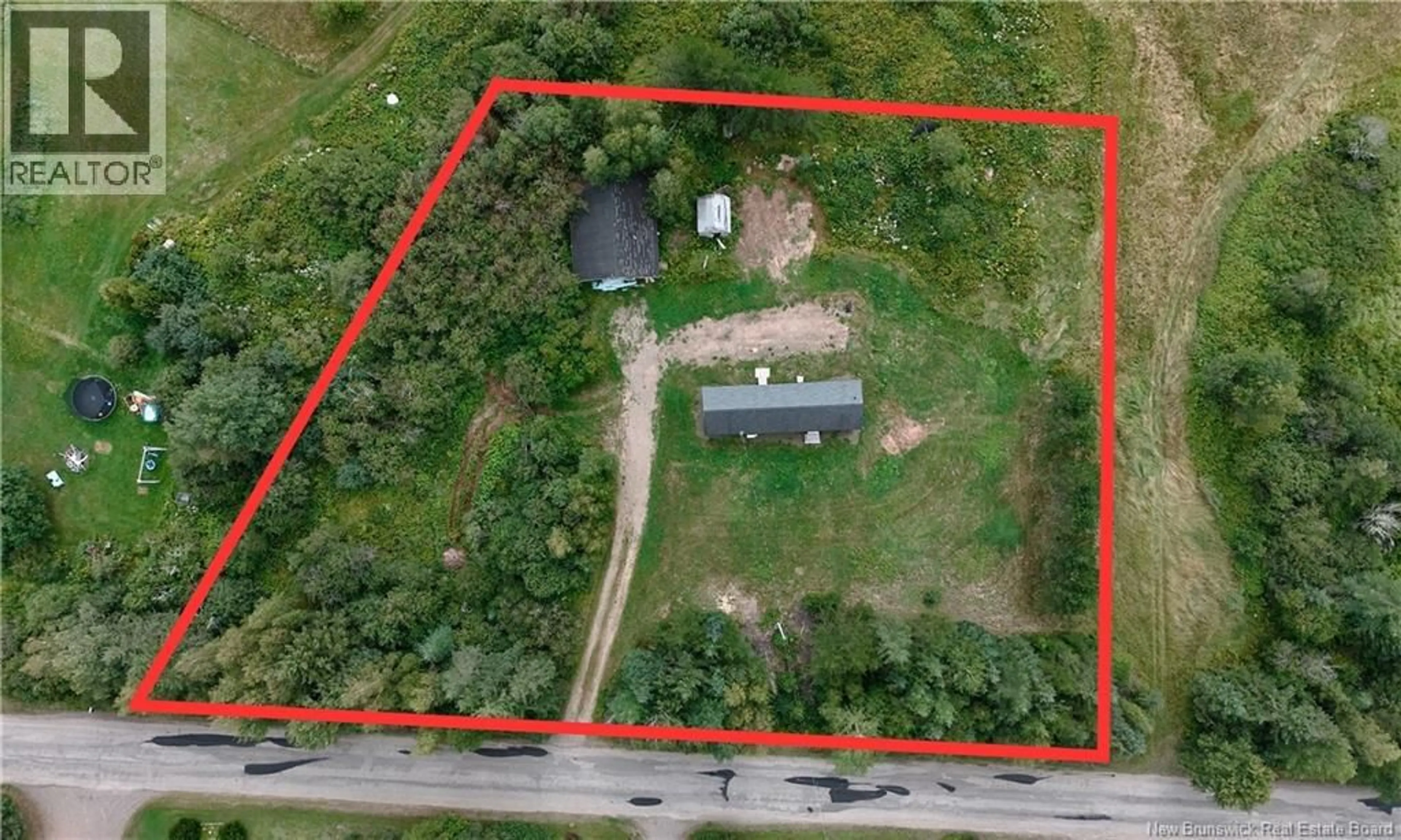 A pic from outside/outdoor area/front of a property/back of a property/a pic from drone, building for 466 POODIAC ROAD, Poodiac New Brunswick E4E3X1