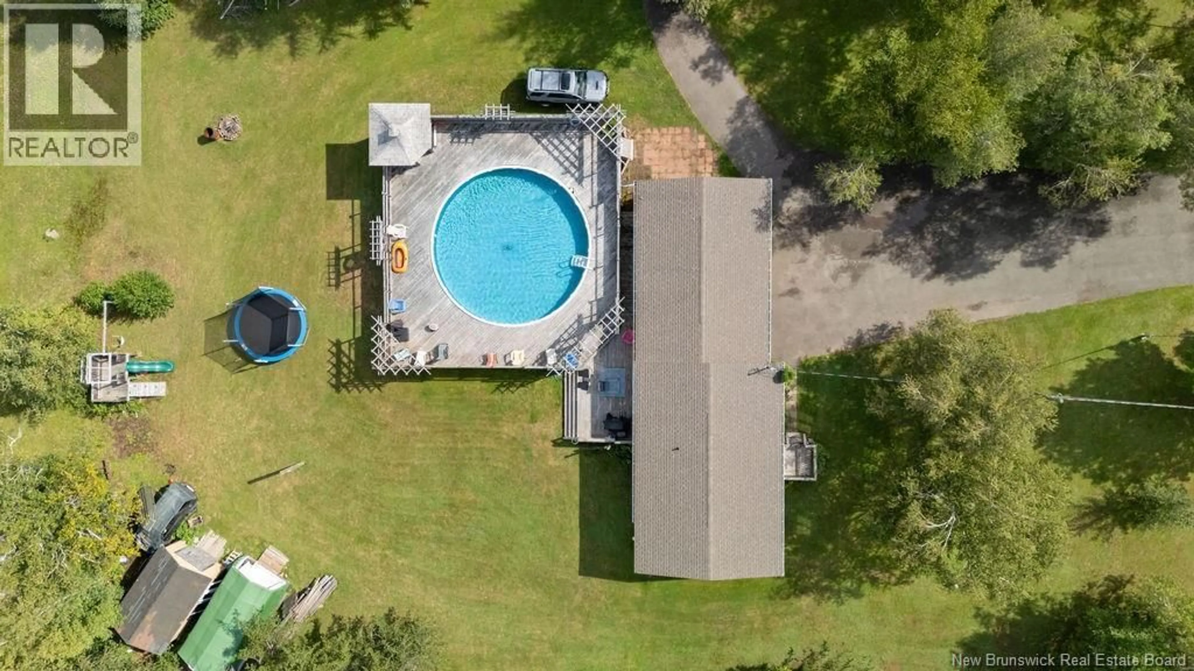 A pic from outside/outdoor area/front of a property/back of a property/a pic from drone, water/lake/river/ocean view for 1492 RTE 950, Cap-Pelé New Brunswick E4N1A8