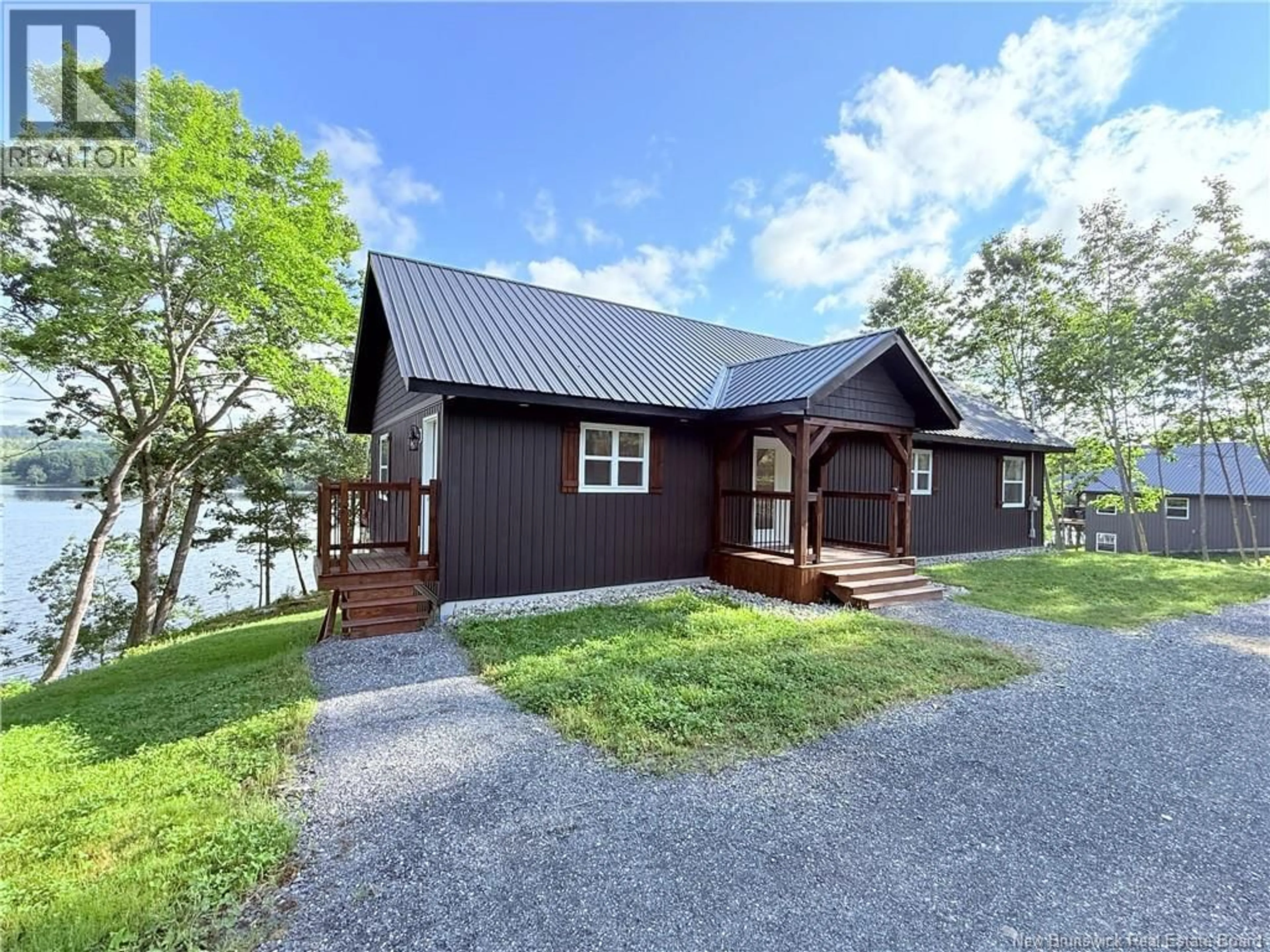 A pic from outside/outdoor area/front of a property/back of a property/a pic from drone, water/lake/river/ocean view for 814 TEMPLE ROAD, Temple New Brunswick E6H1H4
