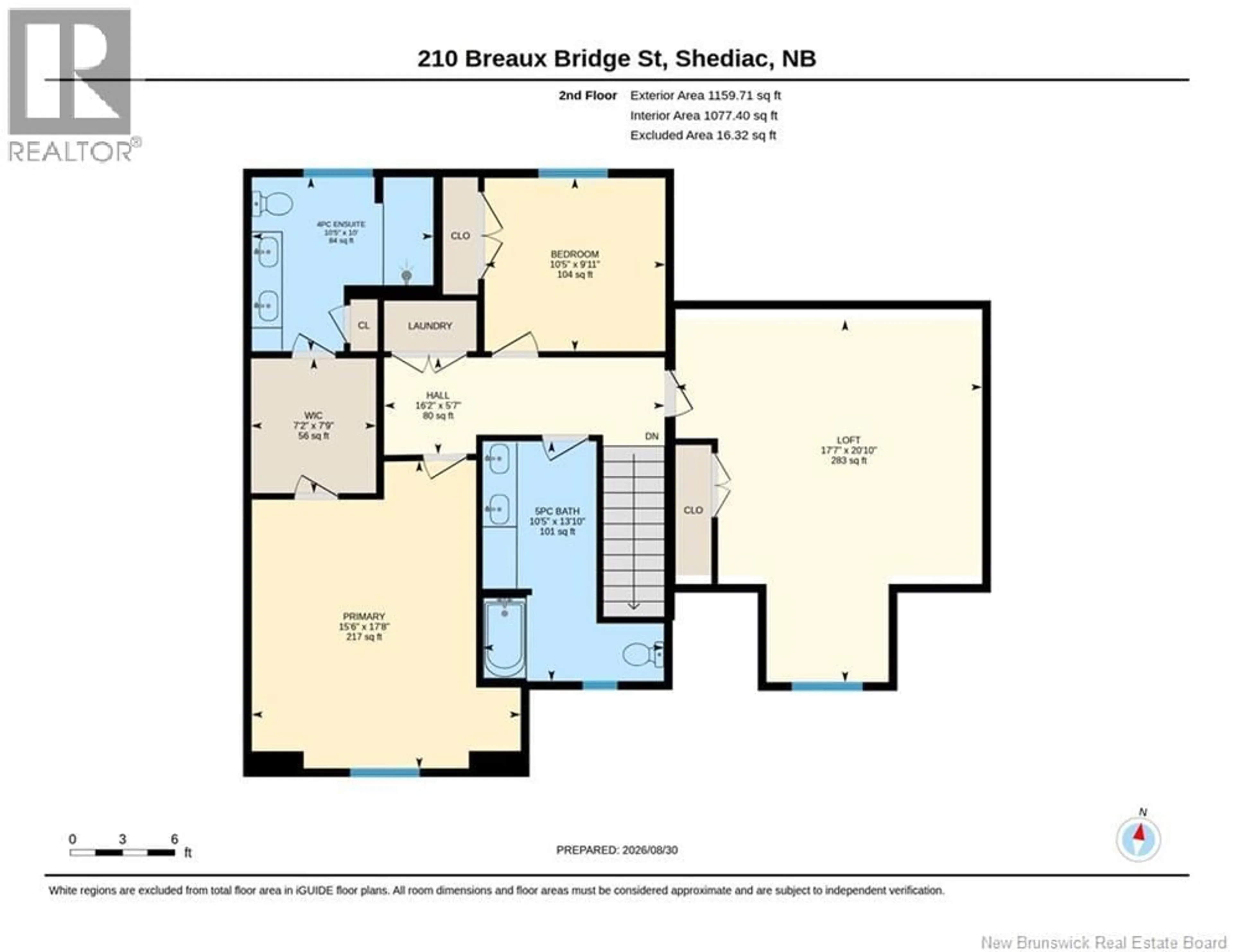 Floor plan for 210 BREAUX BRIDGE, Shediac New Brunswick E4P0Y3