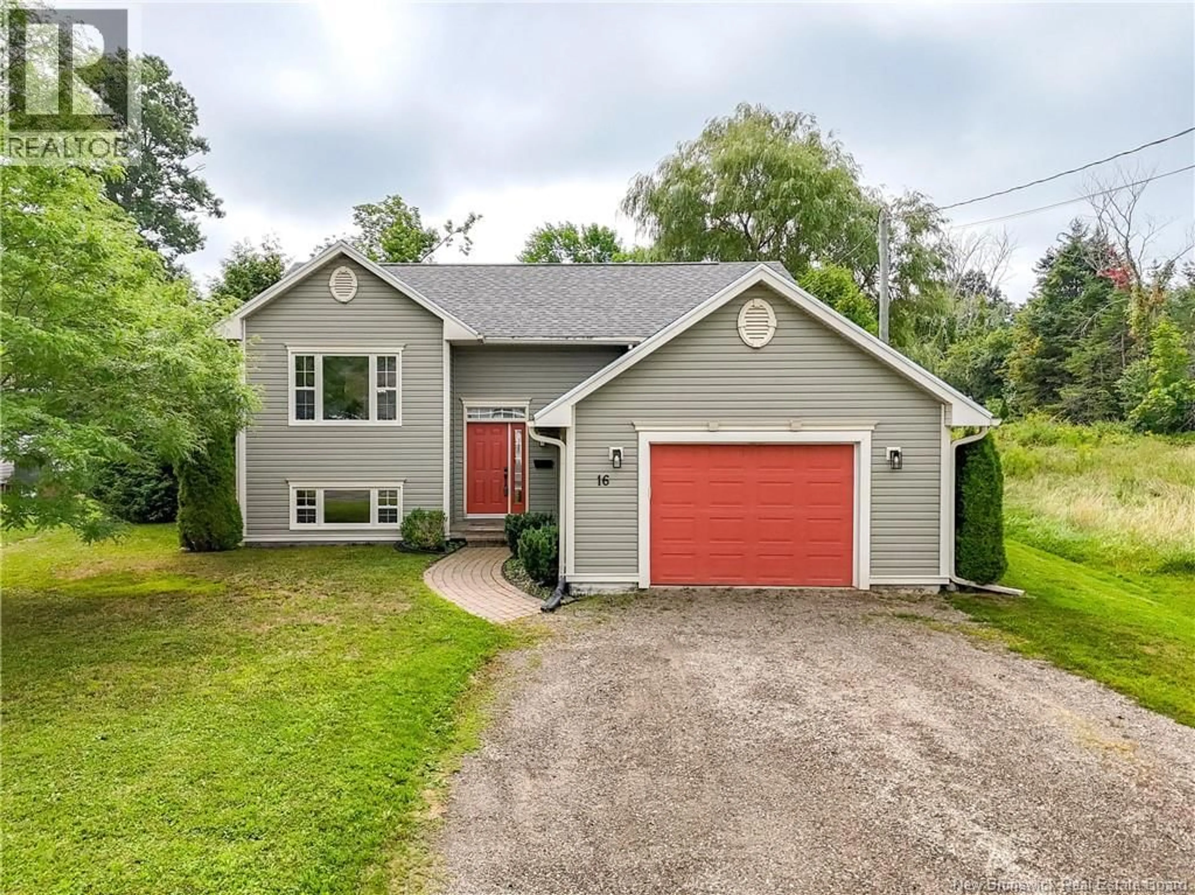 Home with vinyl exterior material, street for 16 HARTFORD STREET, St. Stephen New Brunswick E3A3A7