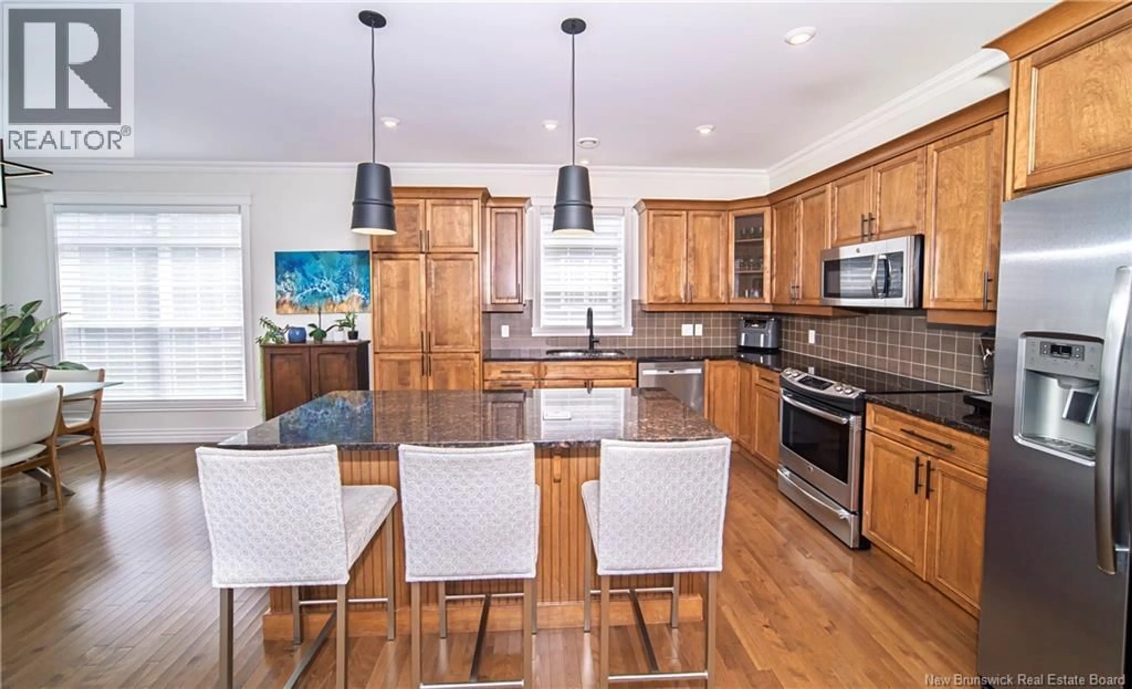 Open concept kitchen, unknown for 255 RAINSFORD LANE, Fredericton New Brunswick E3B7T1