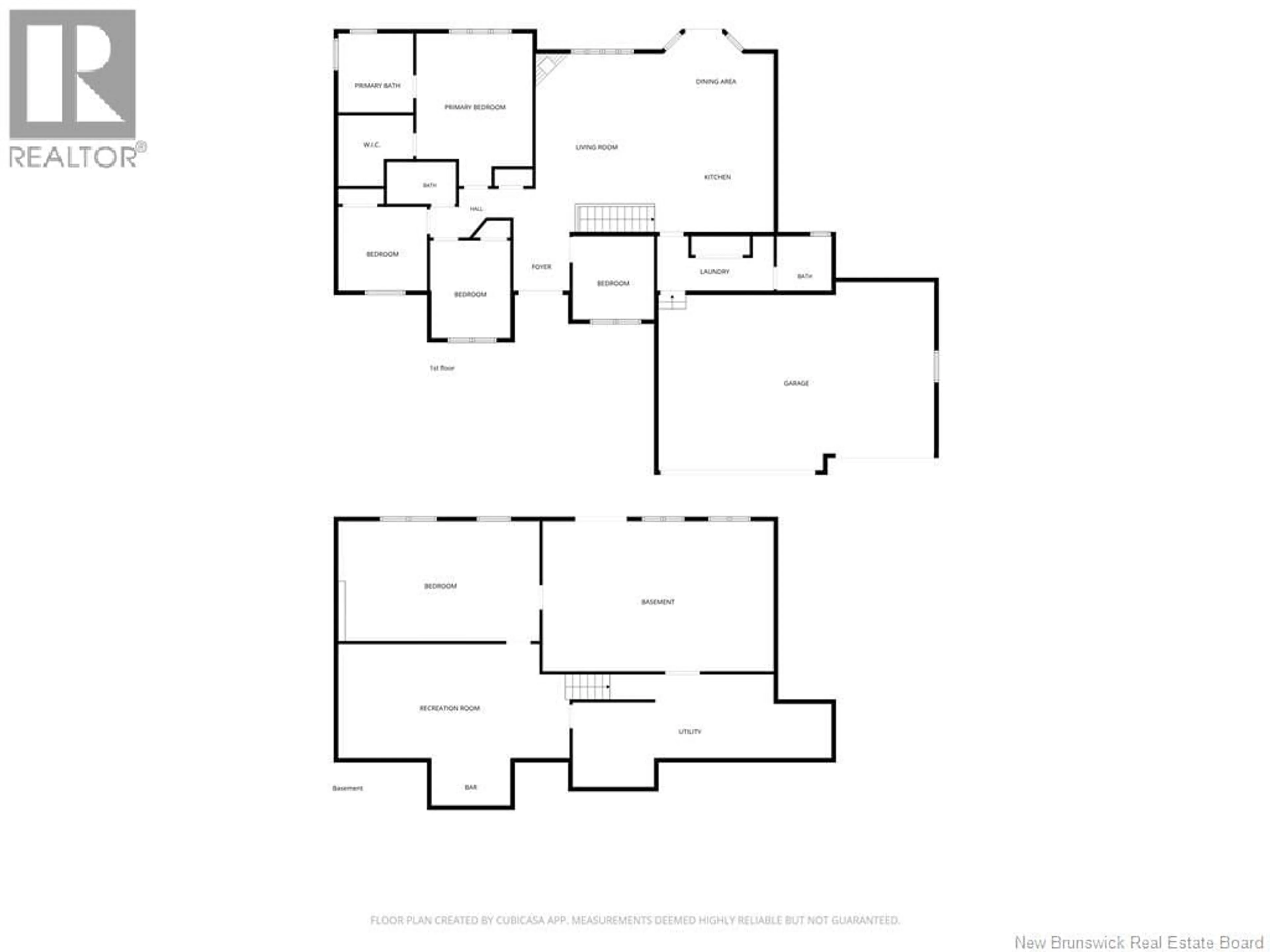 Floor plan for 3 PIONEER AVENUE, Quispamsis New Brunswick E2G0B1