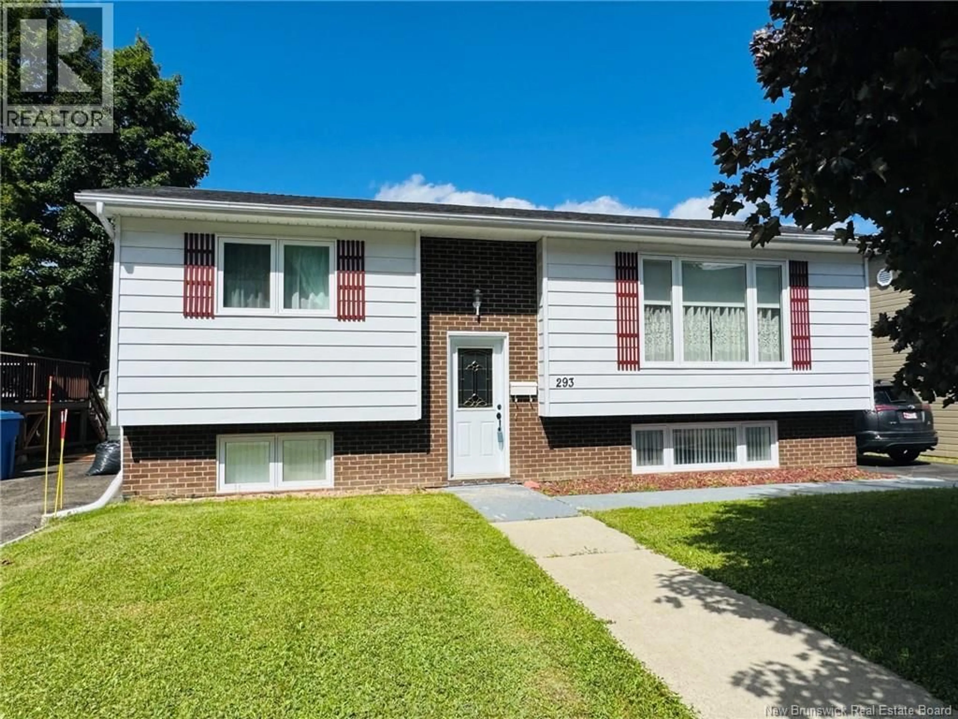 Home with vinyl exterior material, street for 293 DOVER STREET, Campbellton New Brunswick E3N3L5