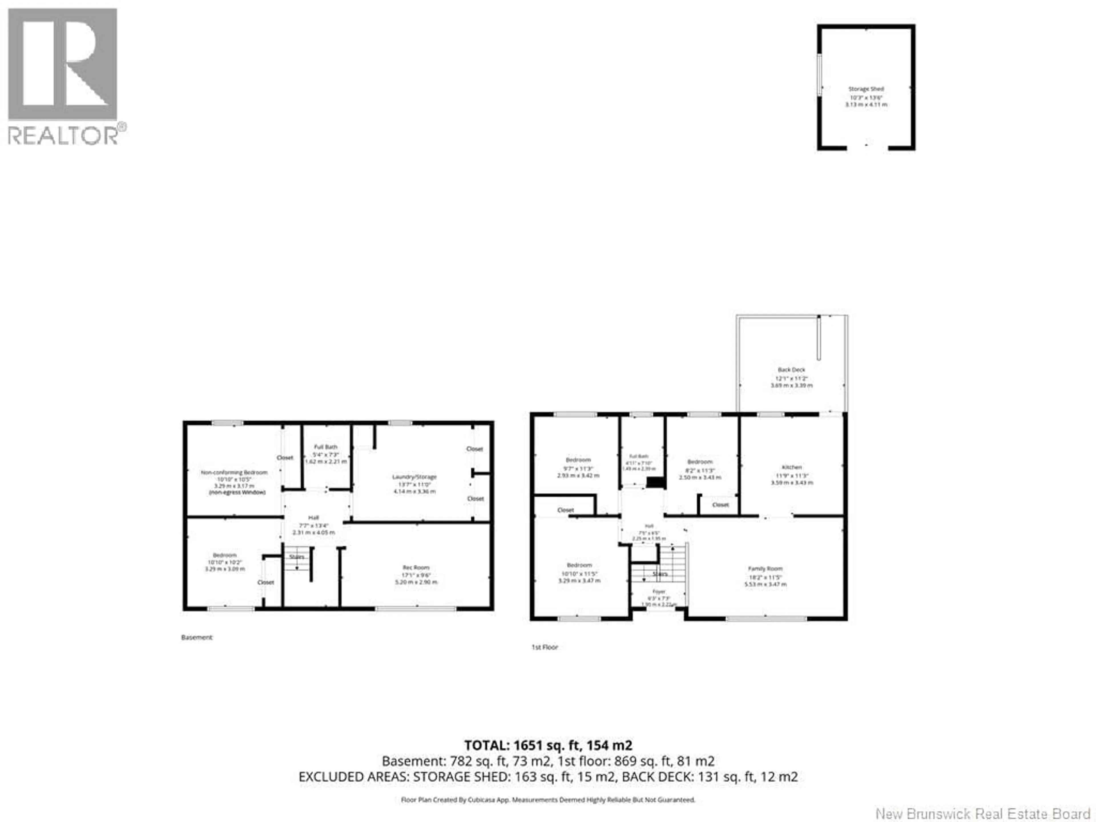 Floor plan for 293 DOVER STREET, Campbellton New Brunswick E3N3L5