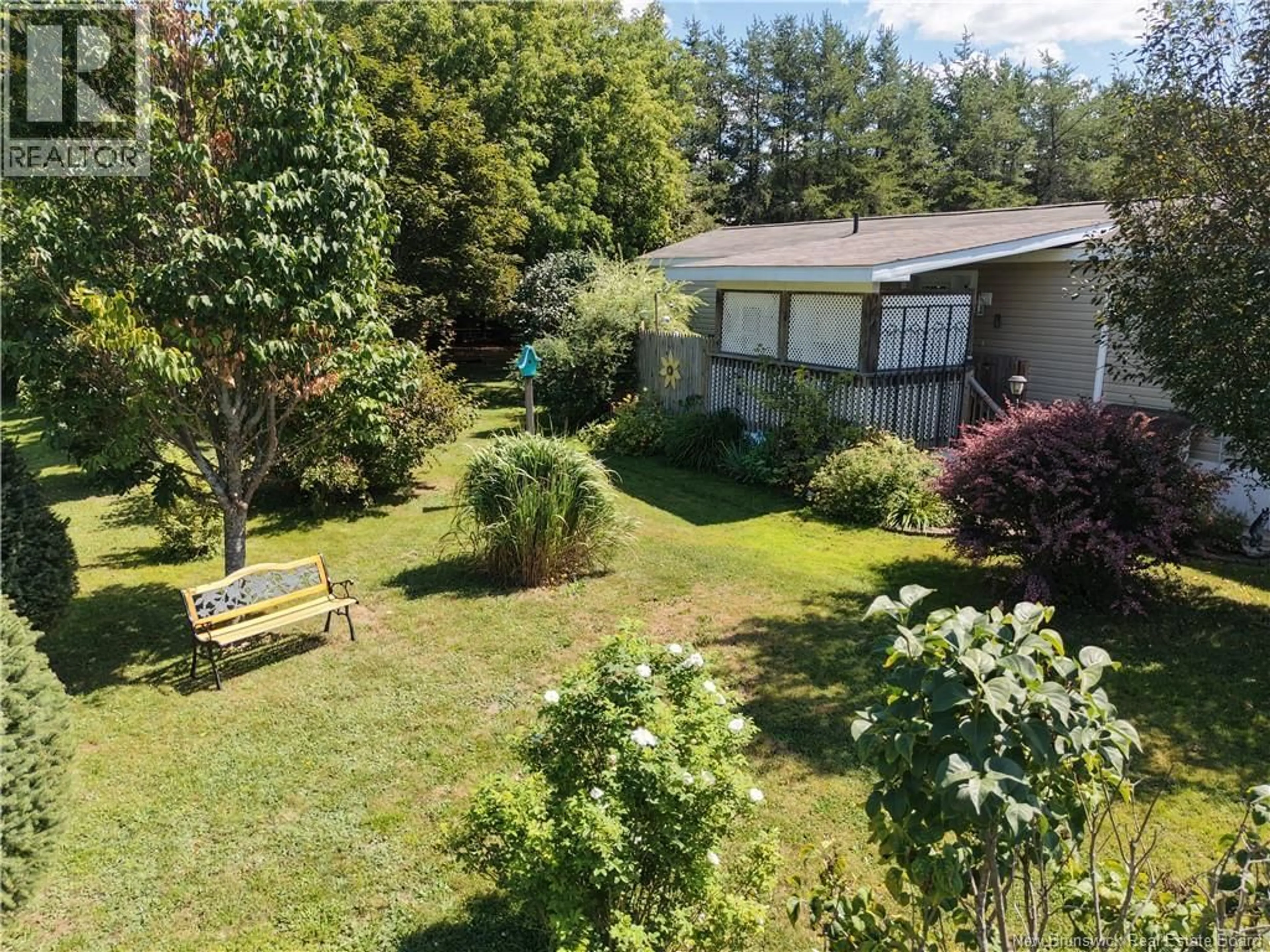A pic from outside/outdoor area/front of a property/back of a property/a pic from drone, forest/trees view for 27 PARK AVENUE, Sussex Corner New Brunswick E5T1R6