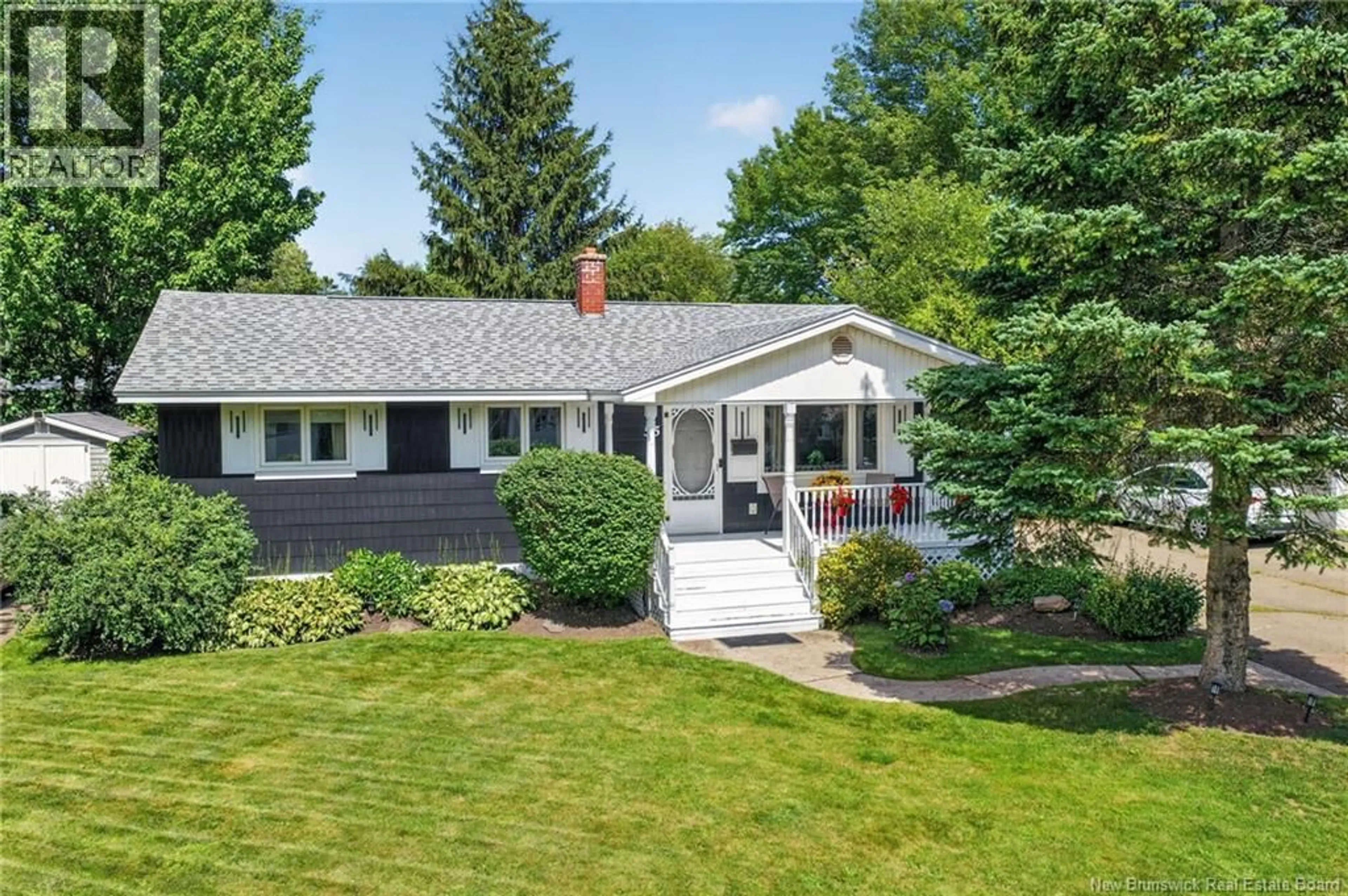 Home with vinyl exterior material, street for 55 LINDSAY STREET, Moncton New Brunswick E1B3A2