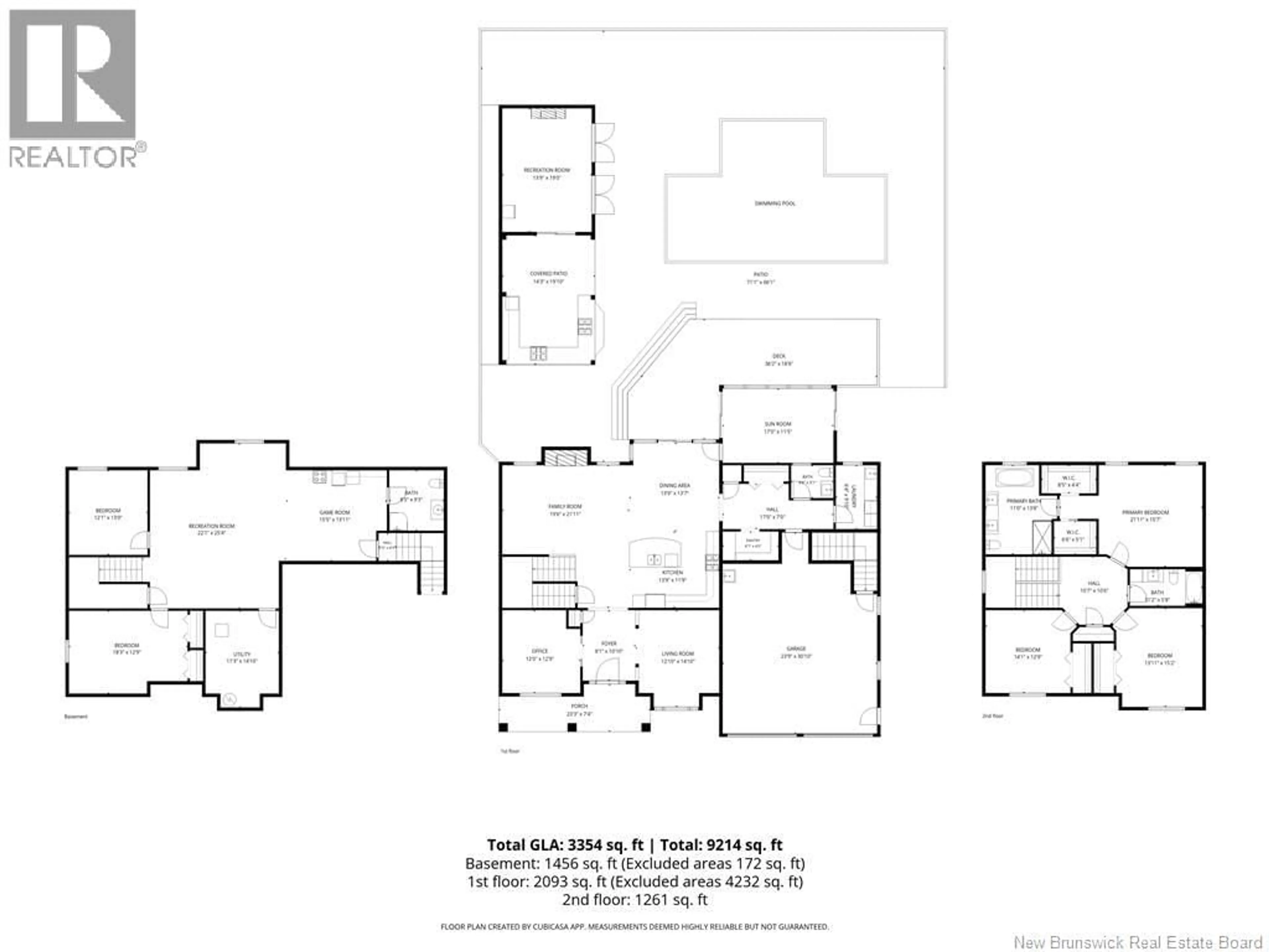 Floor plan for 33 ANNFIELD COURT, Moncton New Brunswick E1G0N9