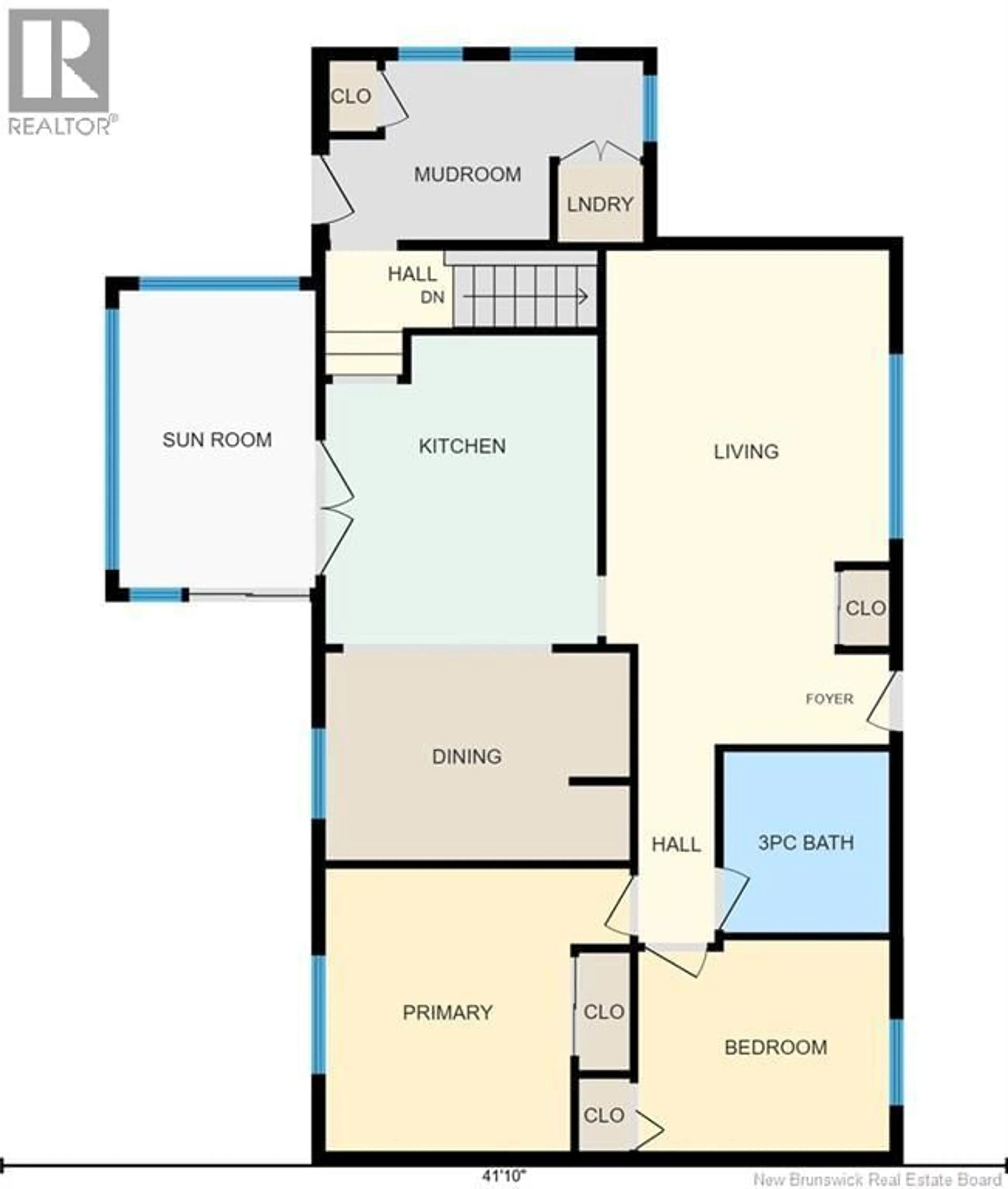 Floor plan for 10 BERTIN, Sainte-Anne New Brunswick E2A7B2
