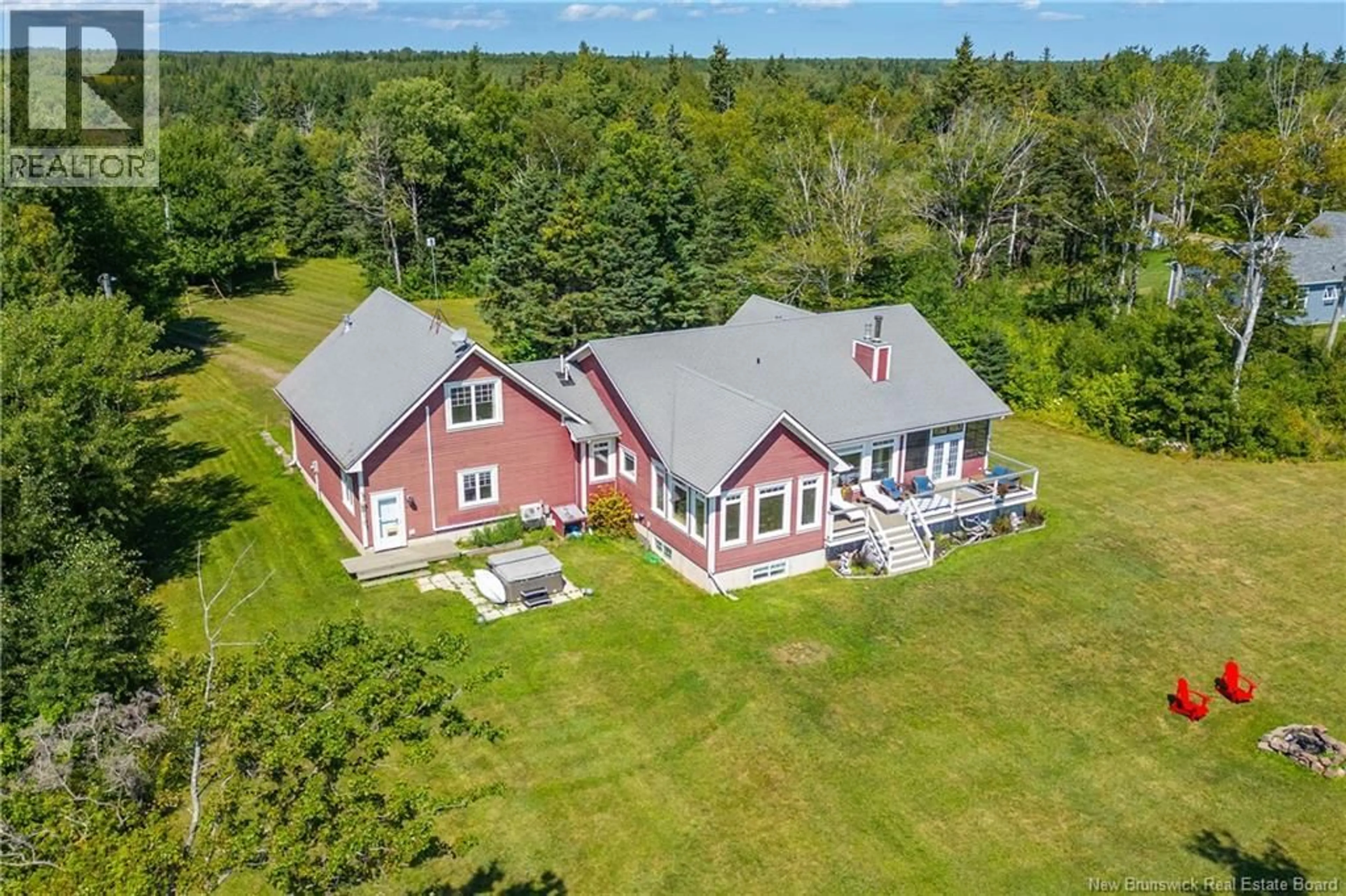 A pic from outside/outdoor area/front of a property/back of a property/a pic from drone, building for 954 ROUTE 960, Cape Spear New Brunswick E4M0A3