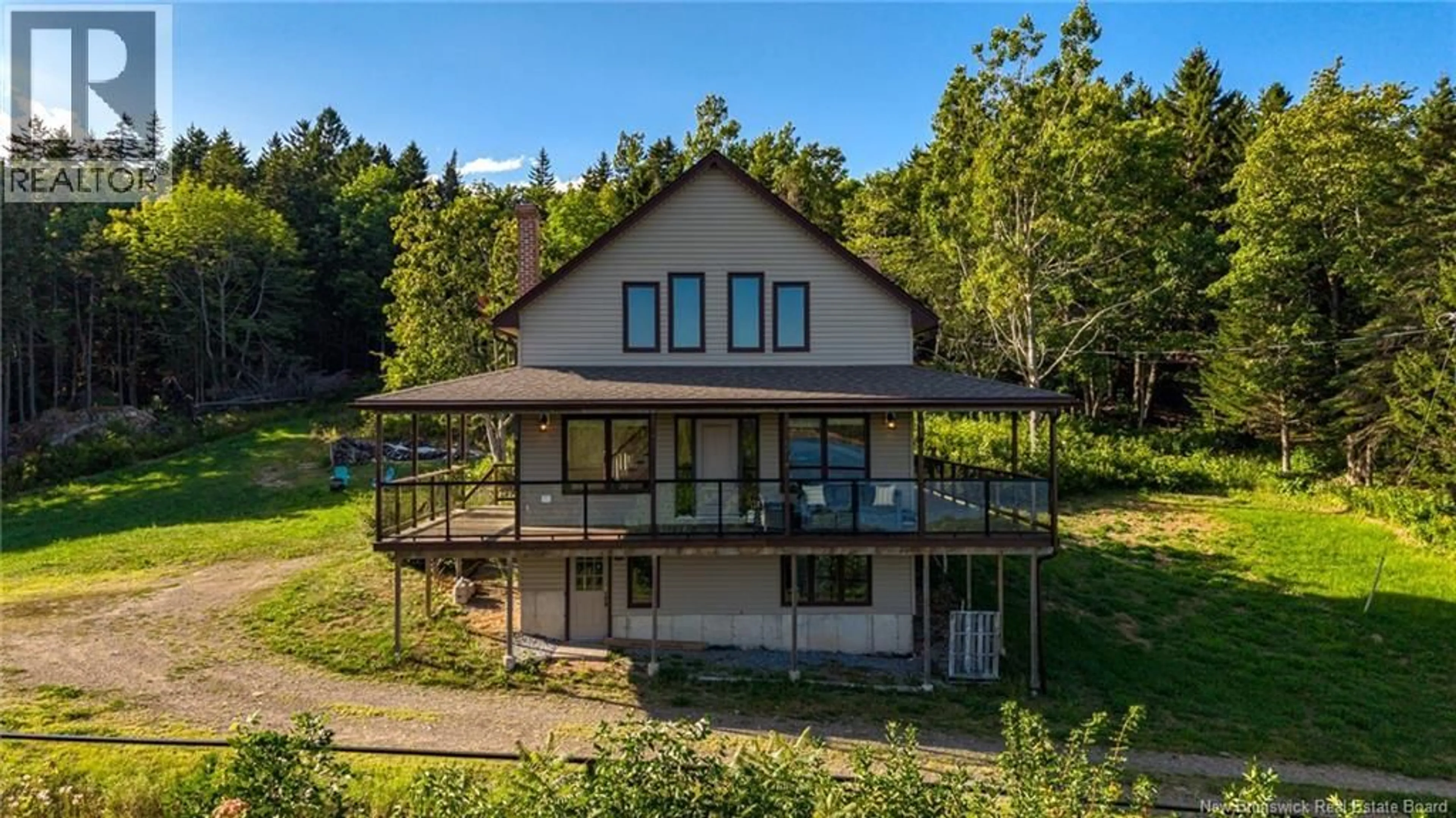A pic from outside/outdoor area/front of a property/back of a property/a pic from drone, unknown for 2128 ROUTE 845, Bayswater New Brunswick E5S1K2