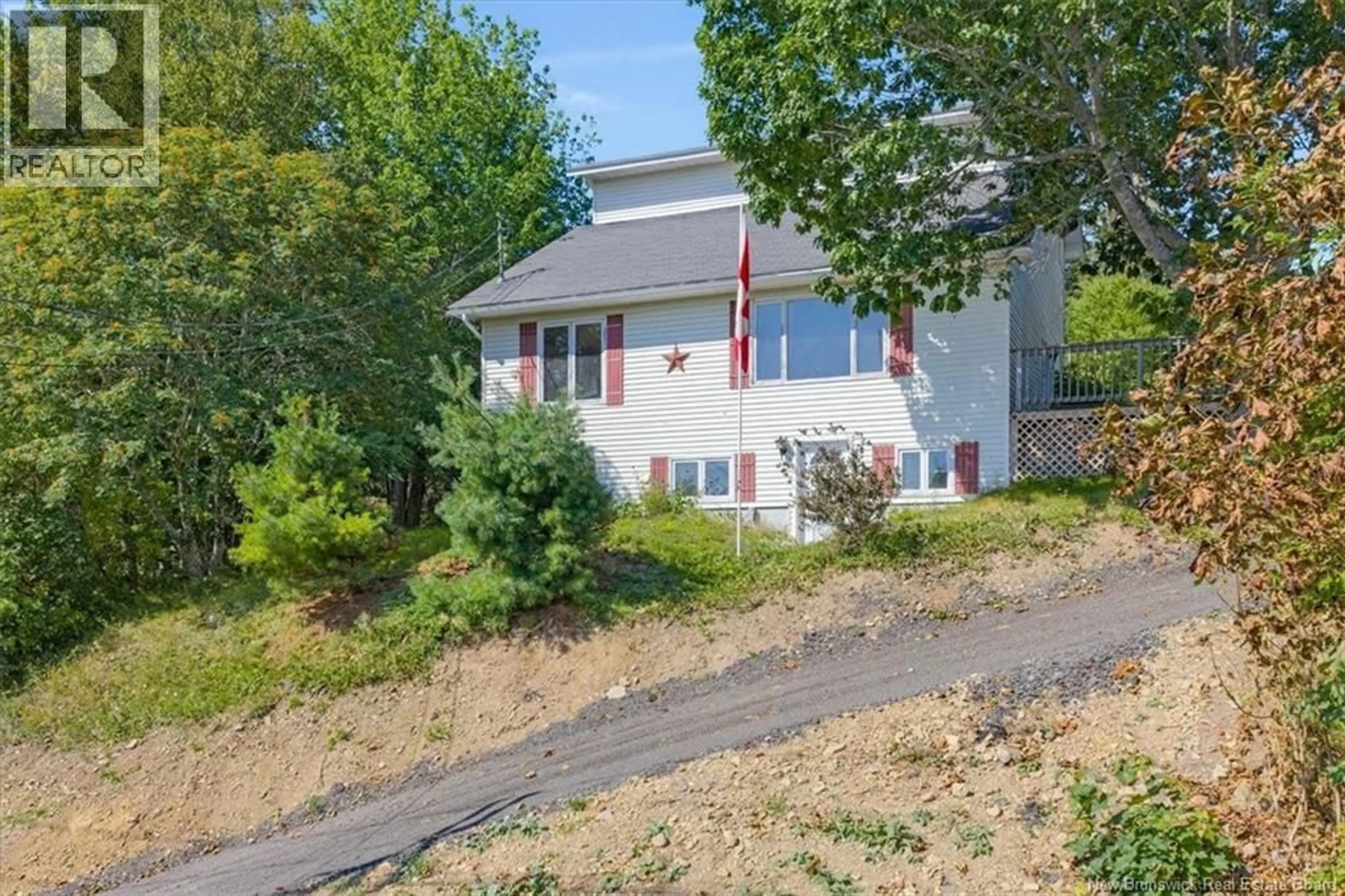 A pic from outside/outdoor area/front of a property/back of a property/a pic from drone, street for 37 WOOLASTOOK DRIVE, Grand Bay-Westfield New Brunswick E5K1R4