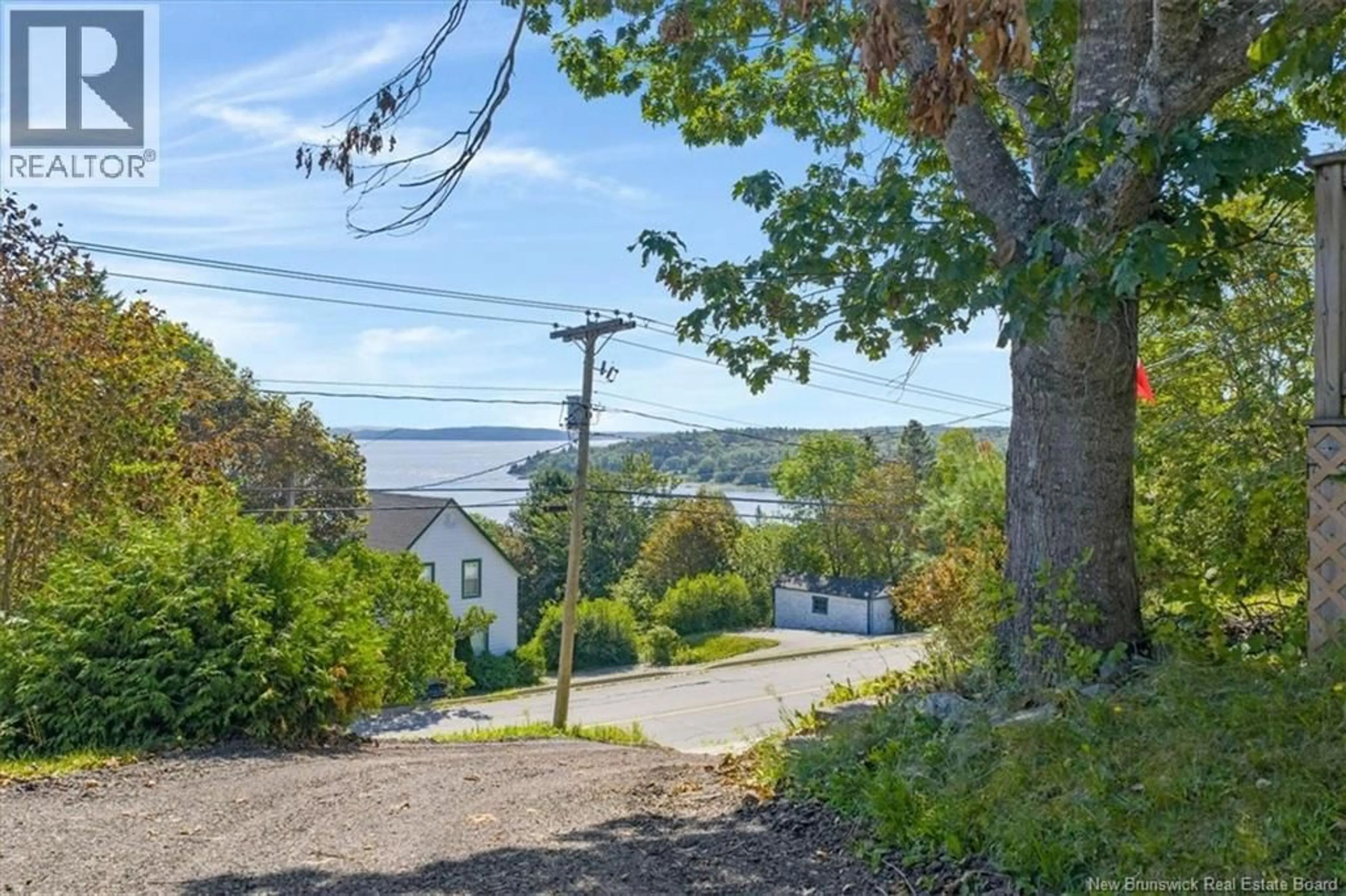 A pic from outside/outdoor area/front of a property/back of a property/a pic from drone, water/lake/river/ocean view for 37 WOOLASTOOK DRIVE, Grand Bay-Westfield New Brunswick E5K1R4
