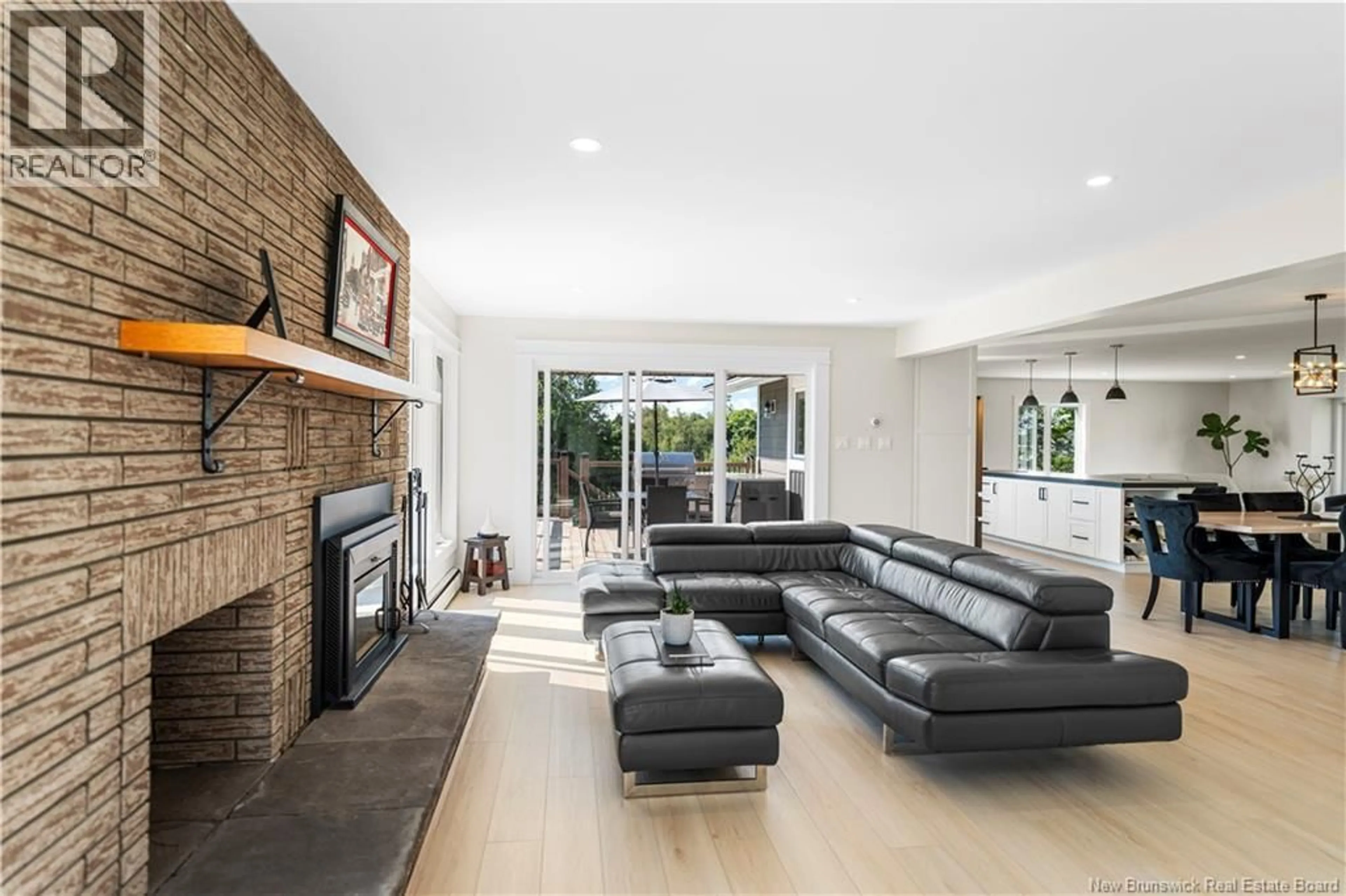 Living room with furniture, ceramic/tile floor for 89 MAIN STREET, Rexton New Brunswick E4W2A1