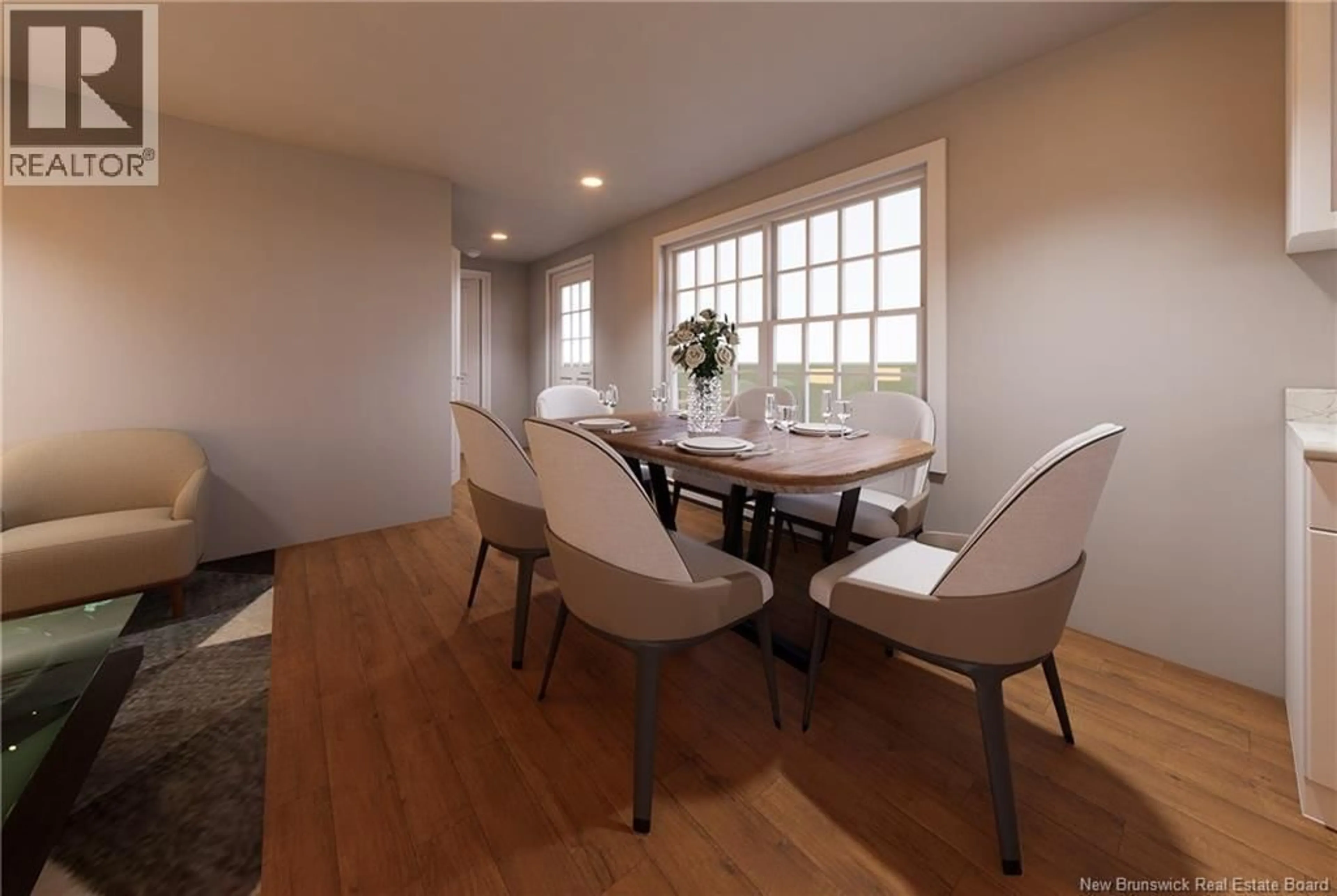 Dining room, wood/laminate floor for 9 VILLARS STREET, Moncton New Brunswick E1H3J8
