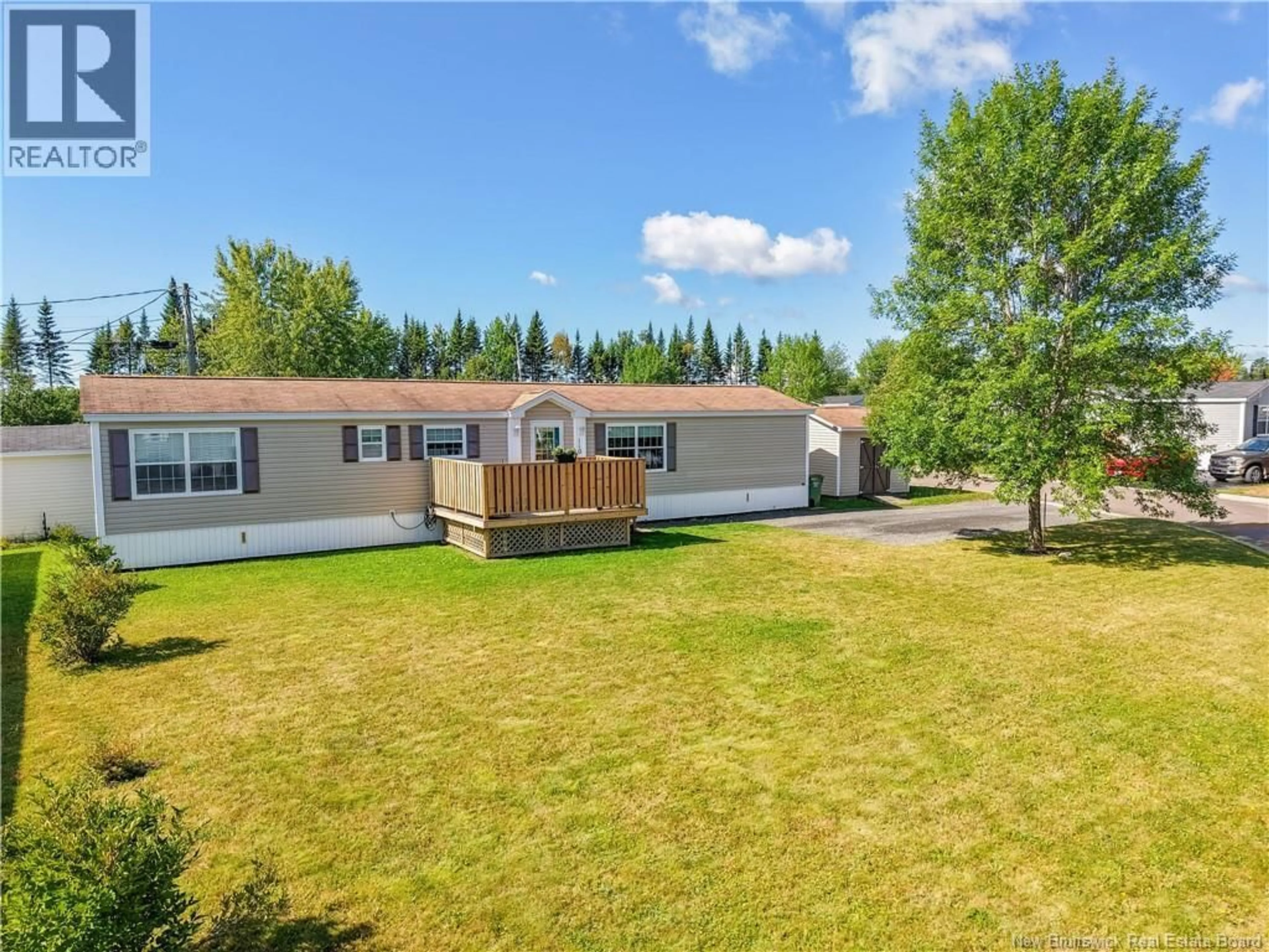 A pic from outside/outdoor area/front of a property/back of a property/a pic from drone, water/lake/river/ocean view for 110 DOUGNORTH STREET, Fredericton New Brunswick E3G0X2