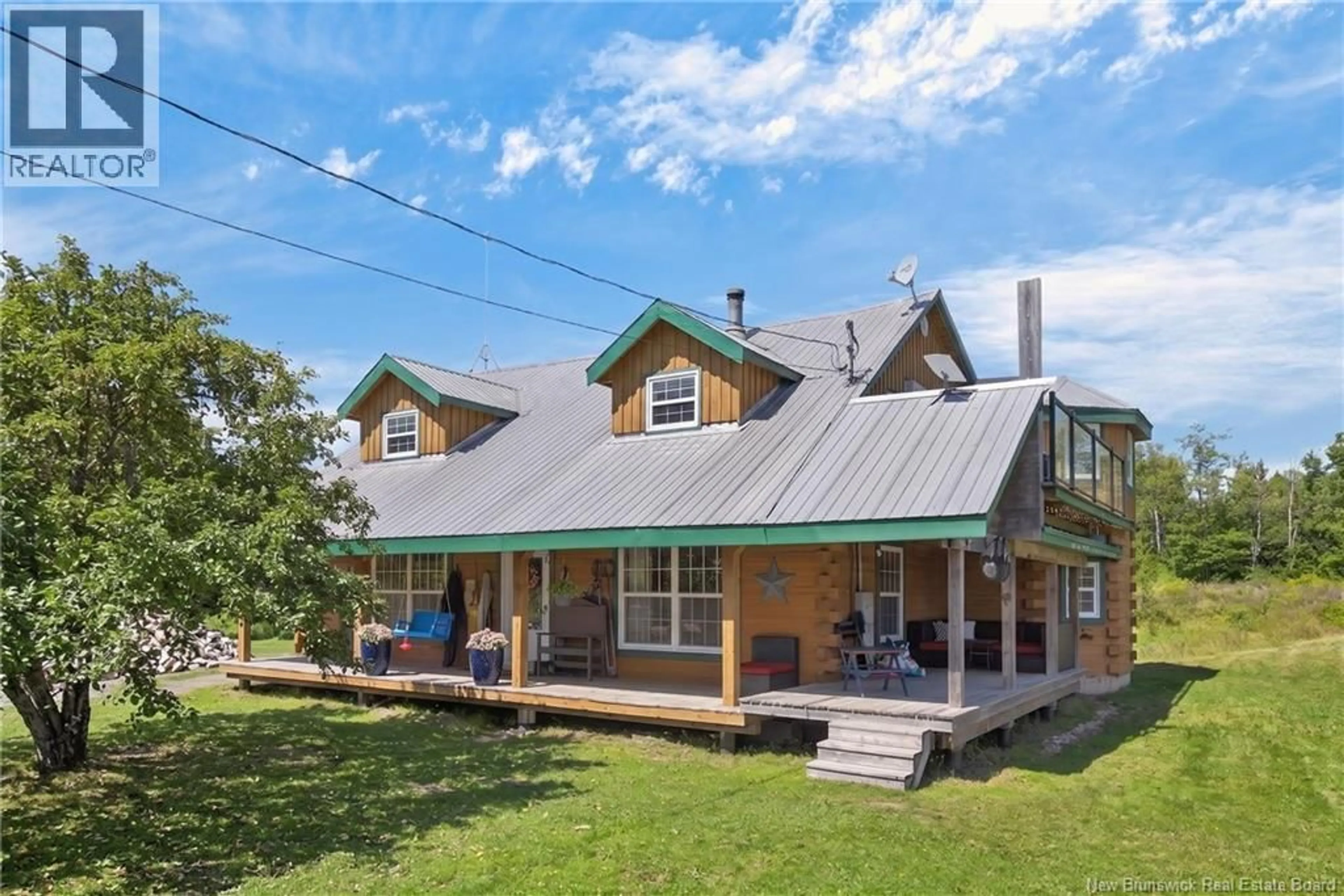 A pic from outside/outdoor area/front of a property/back of a property/a pic from drone, building for 240 ENGLISH SETTLEMENT ROAD, English Settlement New Brunswick E6B2E8