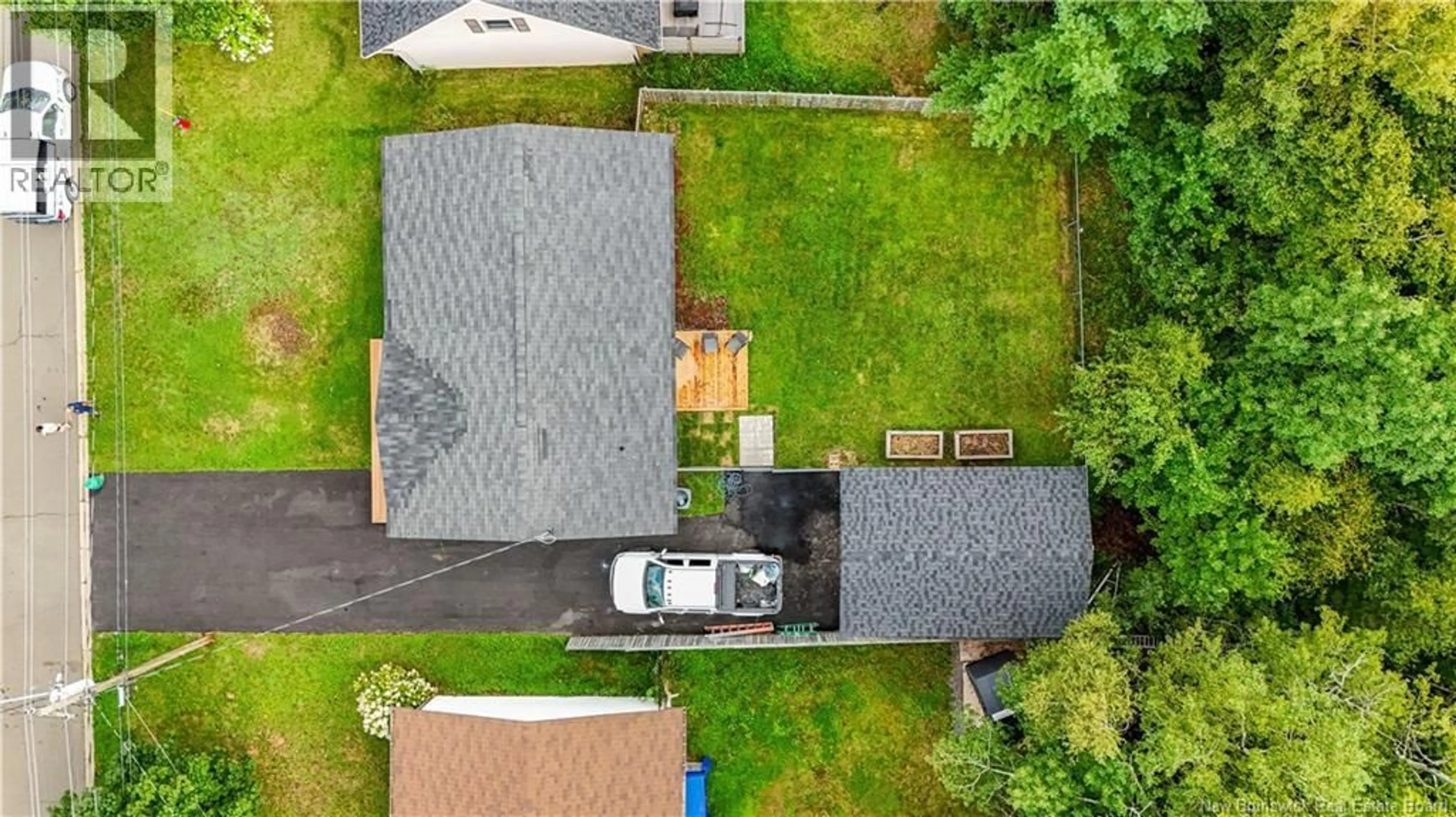 A pic from outside/outdoor area/front of a property/back of a property/a pic from drone, street for 213 TOBIAS, Riverview New Brunswick E1B4P6